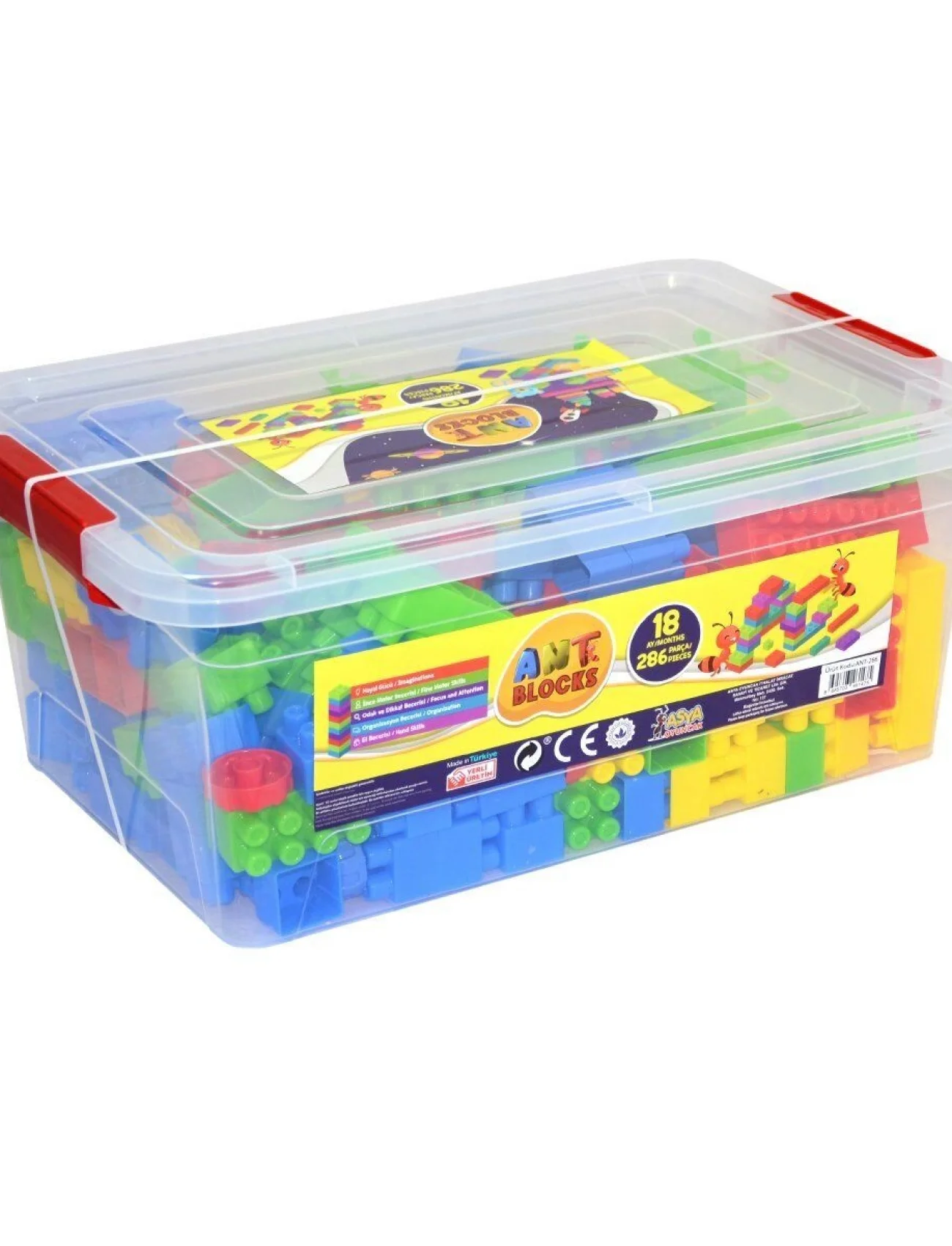 ANT286 Asya, Ant Blok Seti 286 Parça