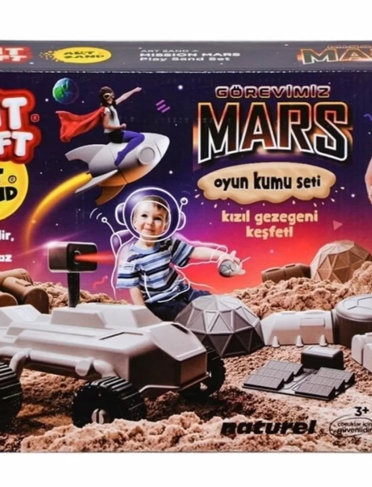 Art Craft Görevimiz Mars Kum Seti 03743