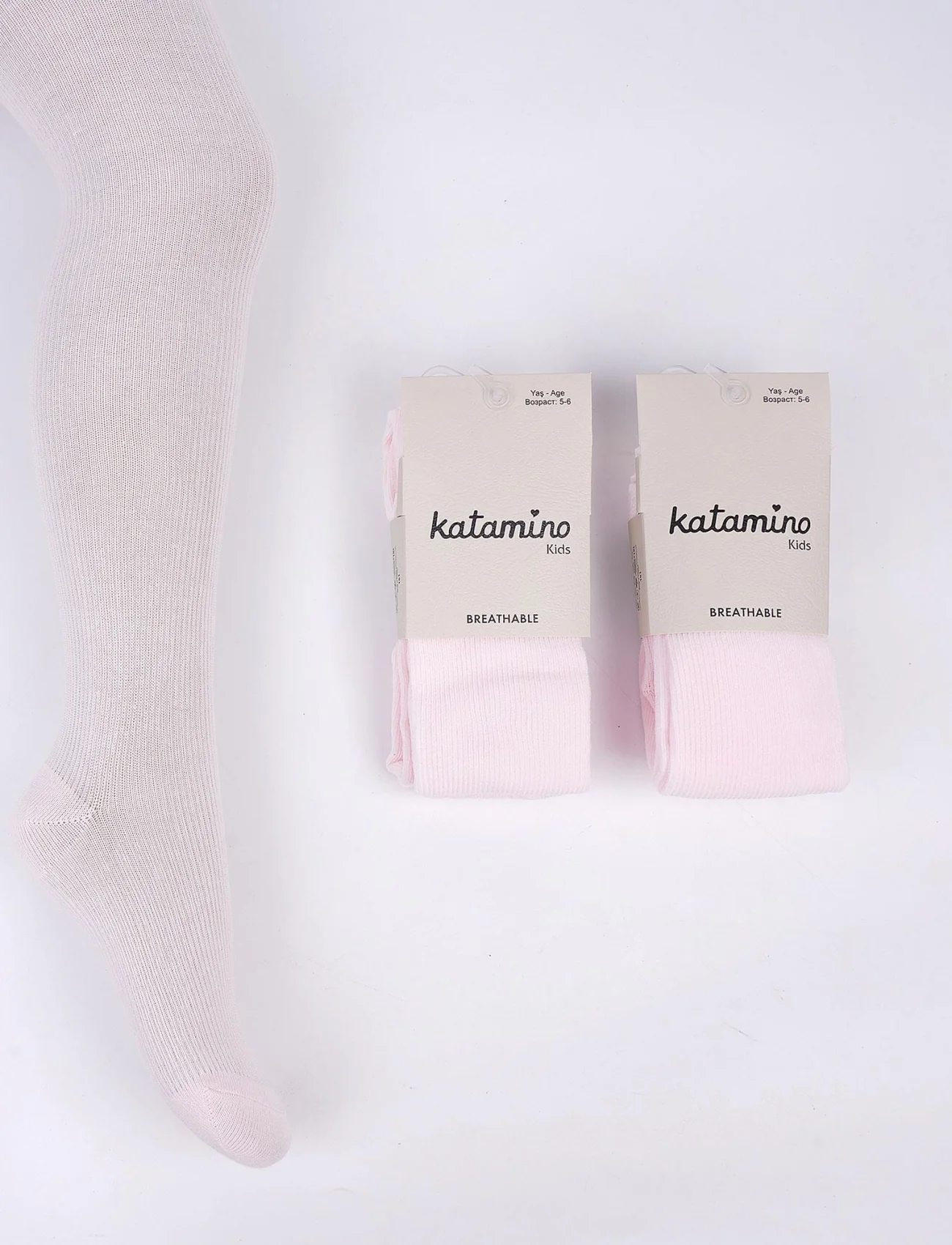 Artı Alago Kız Külotlu Çorap 300422 Pudra