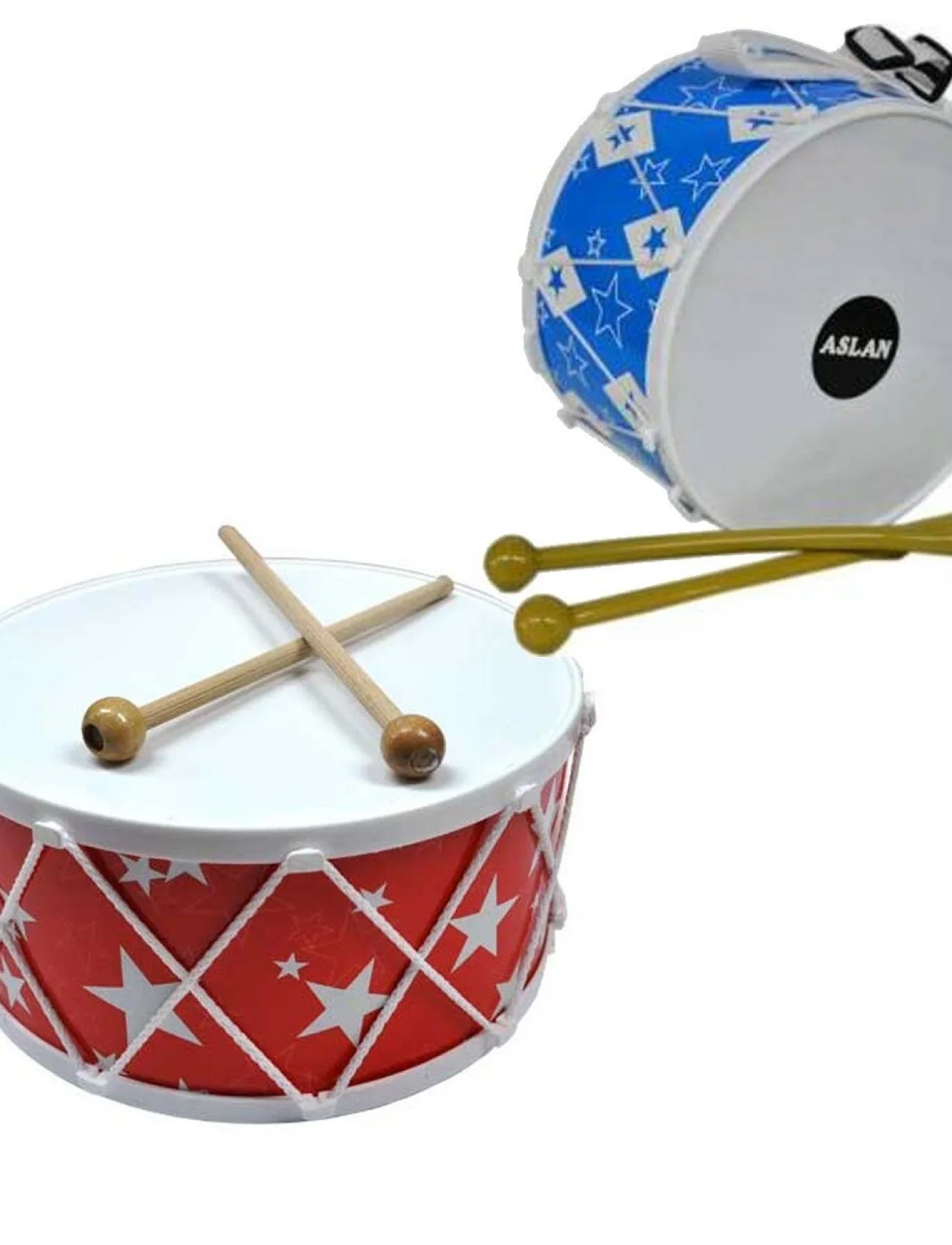 ASL-08 RENKLİ B. DAVUL AHŞAP DESEN POŞETLİ