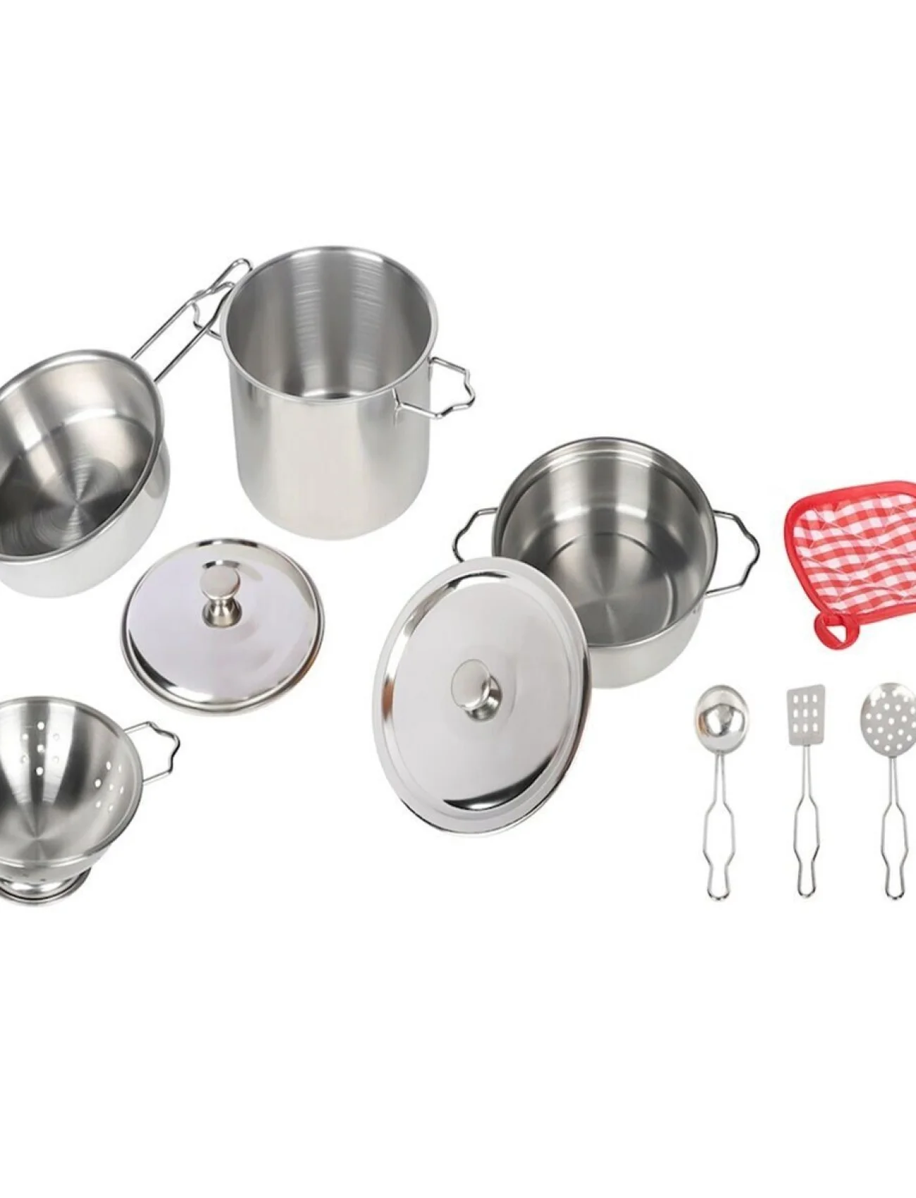 ATF-3815-1A 11 PARÇA ÇELİK TENCERE TAVA SET