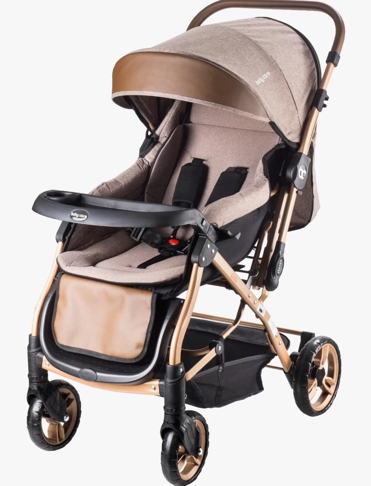 Baby Care 65 Capron Gold Çift Yönlü Puset Kahve