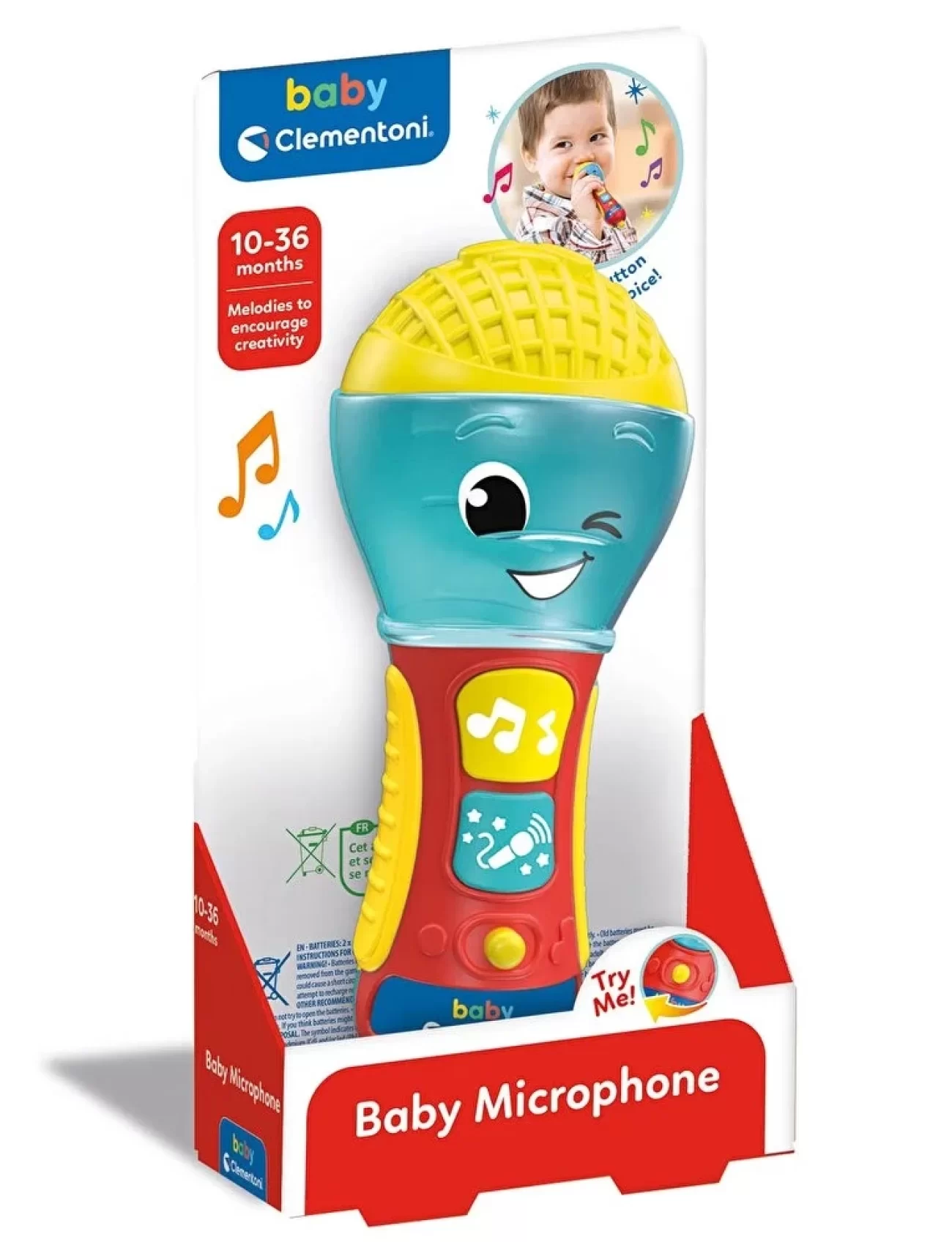 Baby Clementoni Bebek Mikrofonu 17913