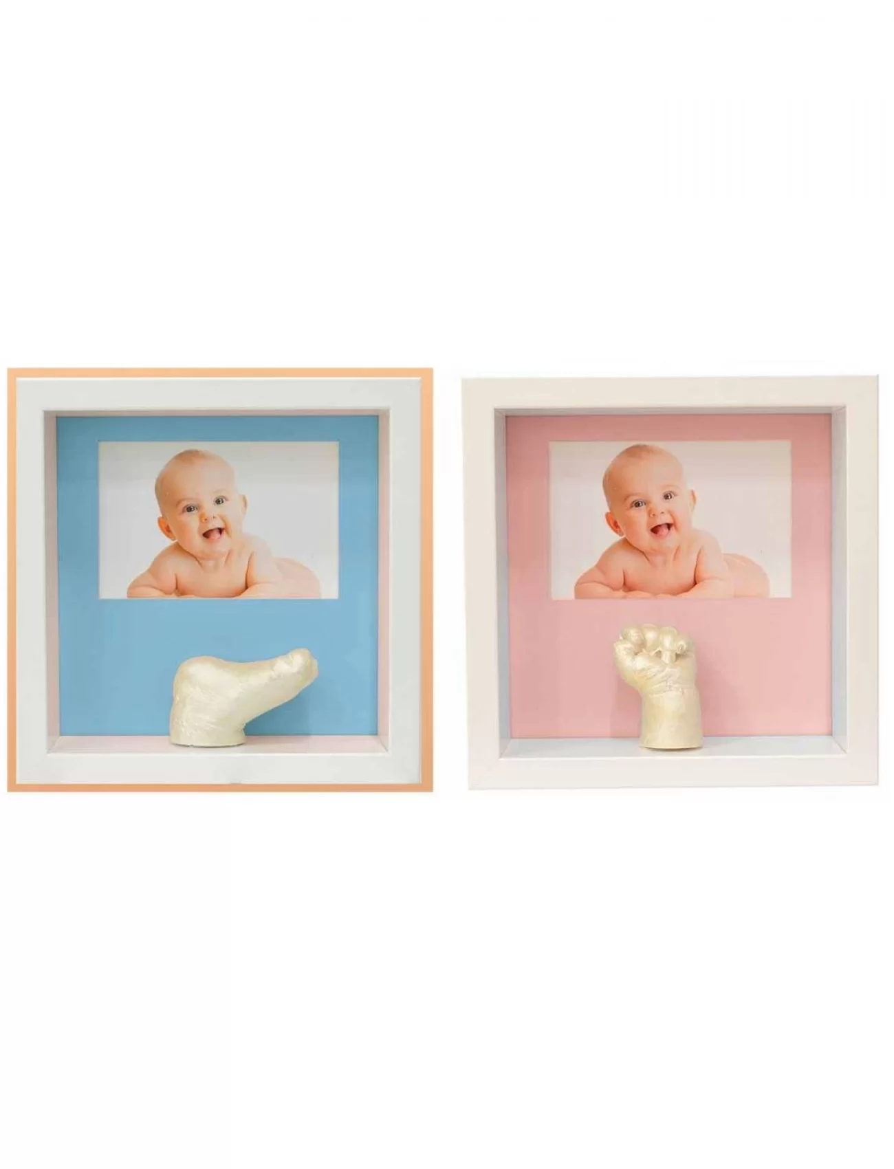 Baby Memory Prints 3D Niş Çerçeve Beyaz