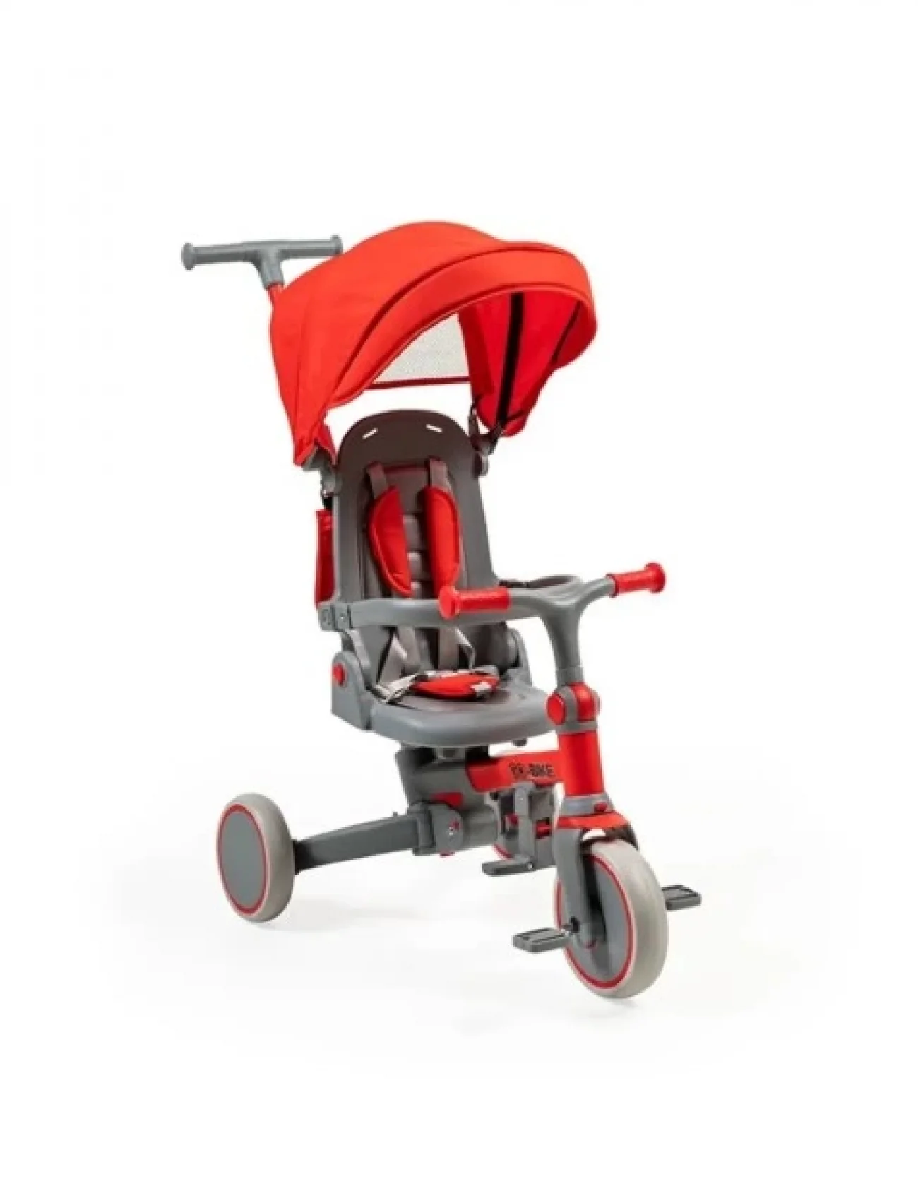 Baby2go Go Bike Üç Tekerlekli Katlanabilir Bisiklet Kırmızı