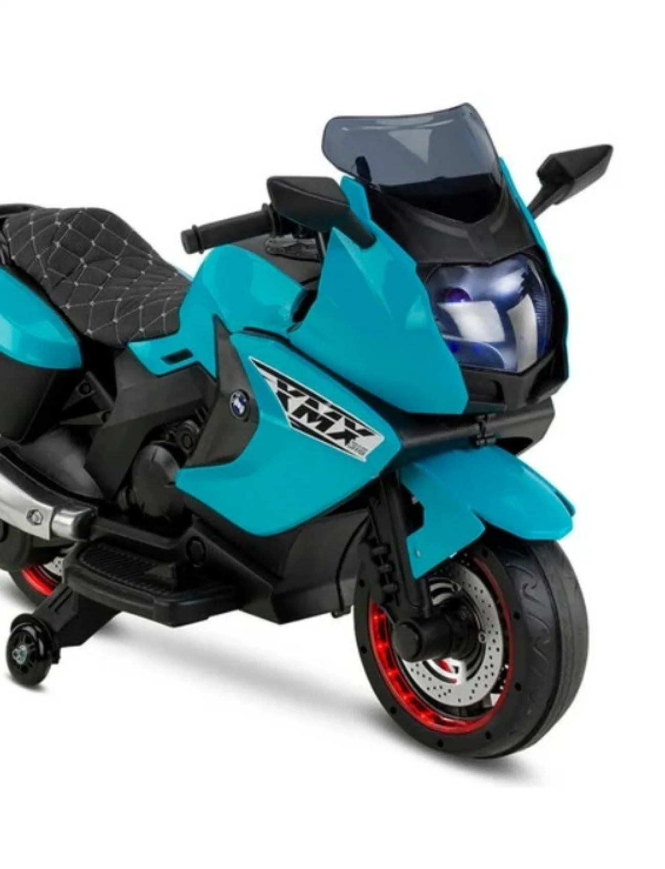 Babyhope 438a Xmx-316 Ledli Akülü Motor 12 Volt Turkuaz