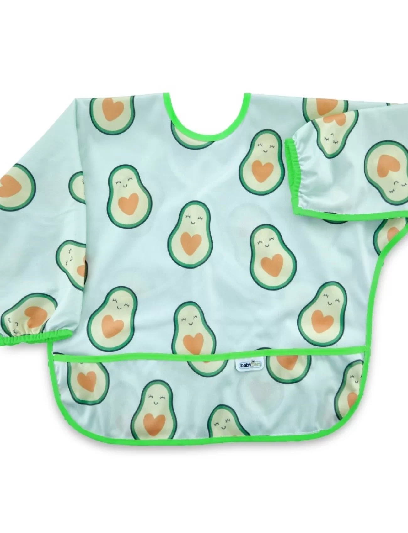 Babyjem Baskılı Blw Kollu Önlük 784 Avokado