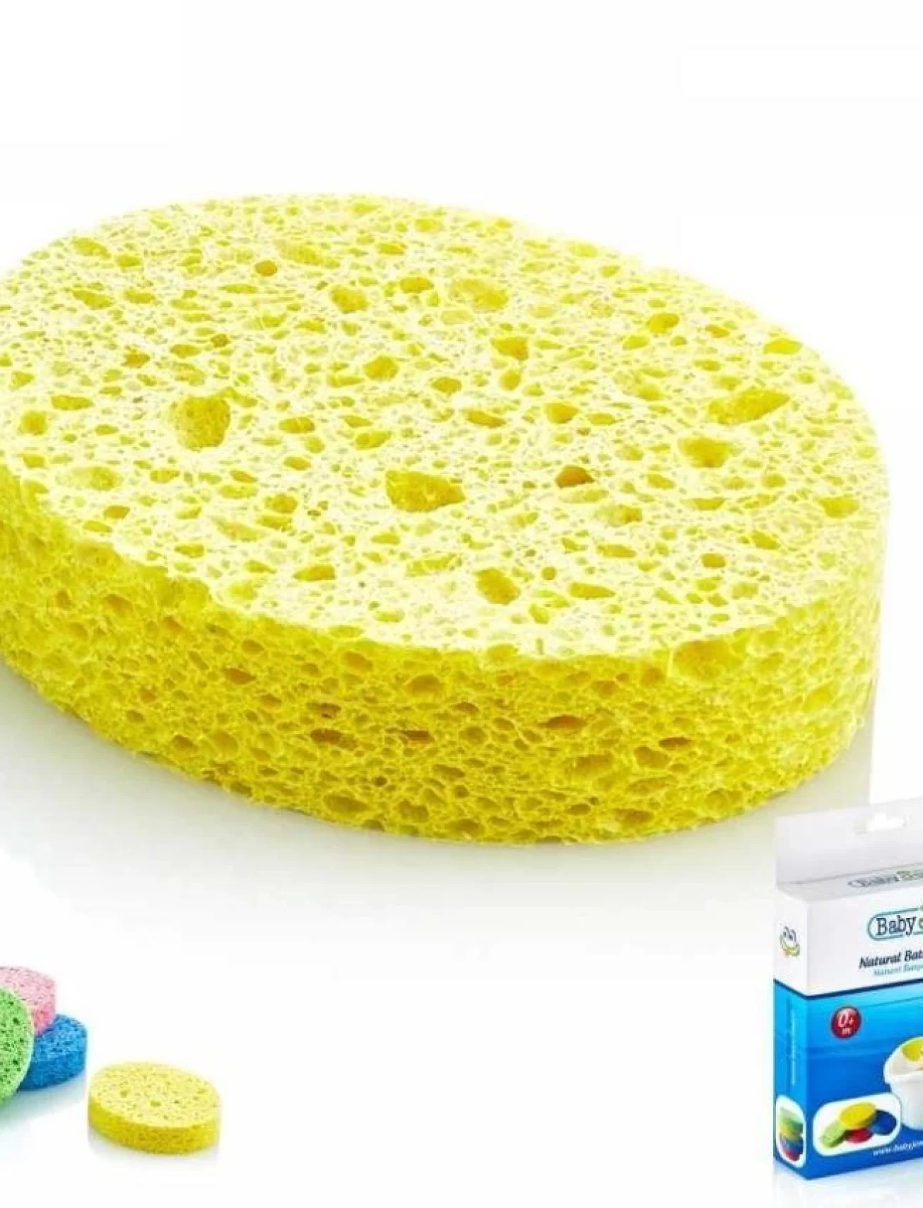 Babyjem Bebek Banyo Süngeri Selülozik 020 Sarı