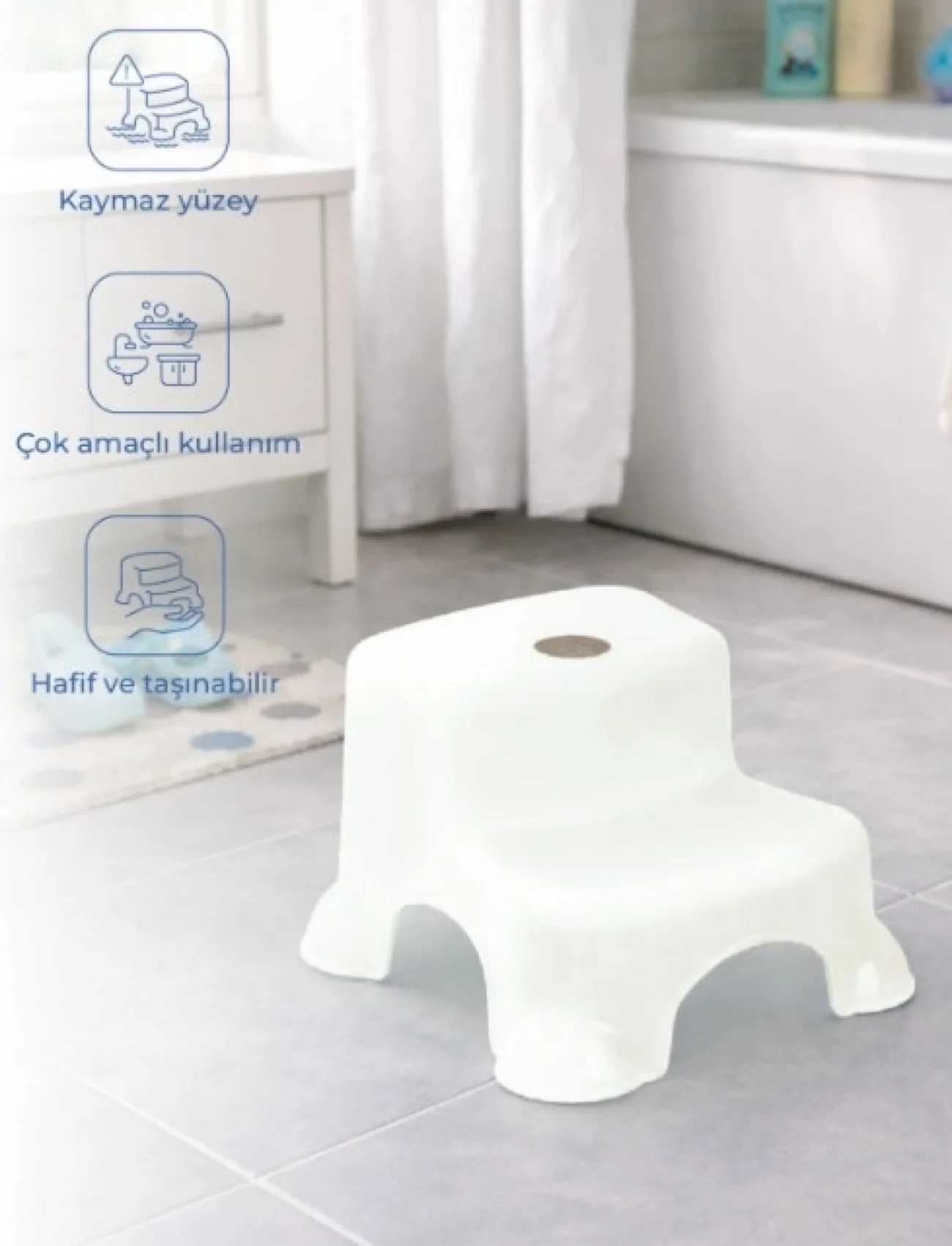 Babyjem Çok Amaçlı Katlı Basamak 516 (yeni) Kum Beji