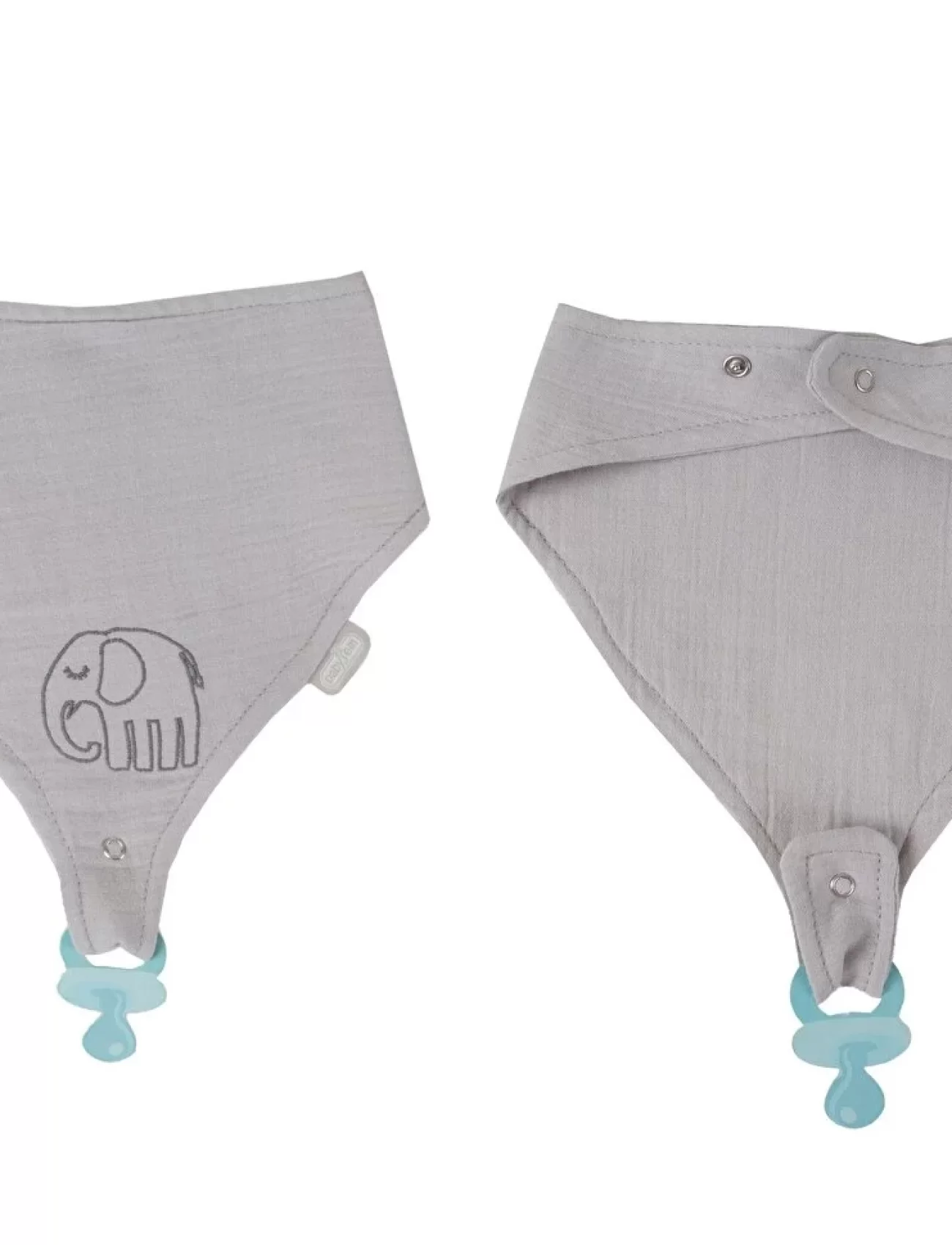 BabyJem Emzik Askılı Müslin Önlük 837 Gri