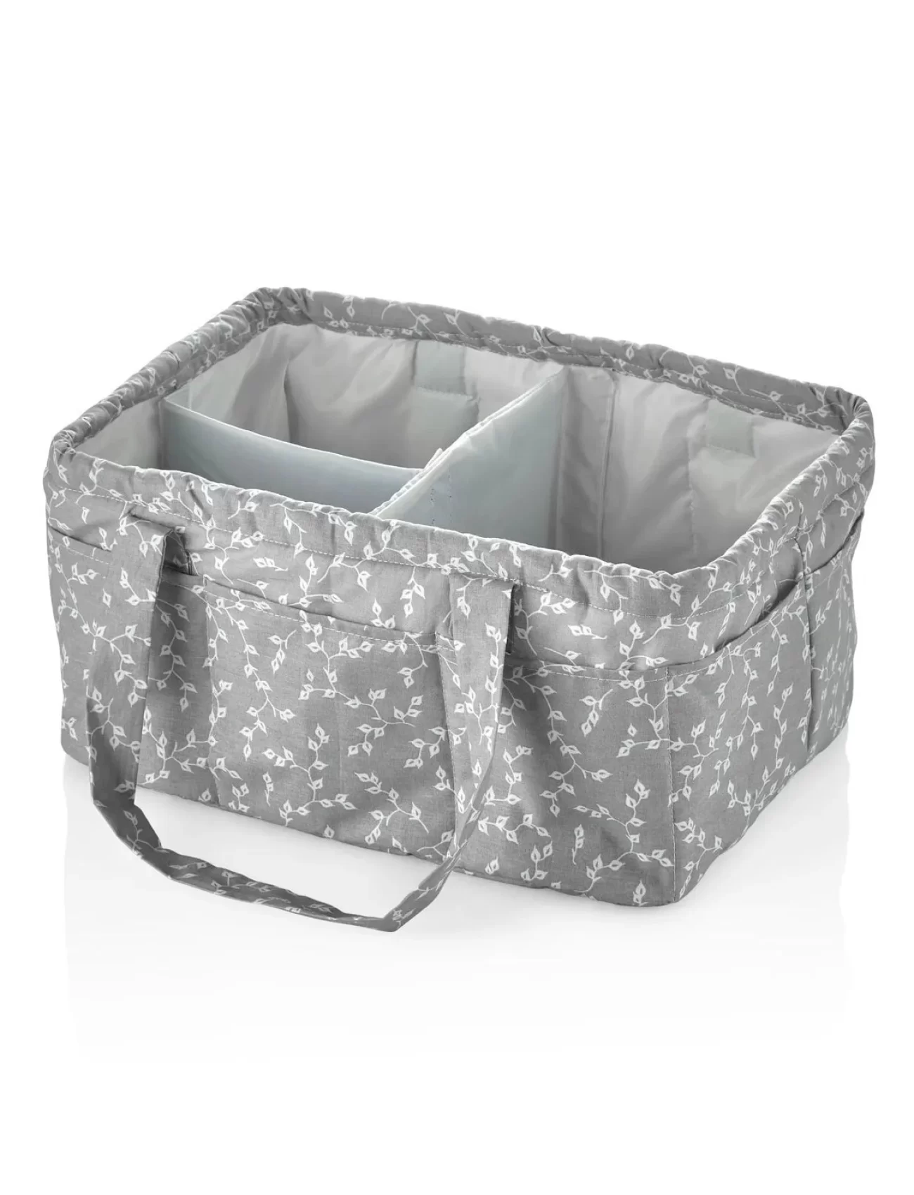 BabyJem Katlamalı Anne & Bebek Organizer 795 Gri Çiçek