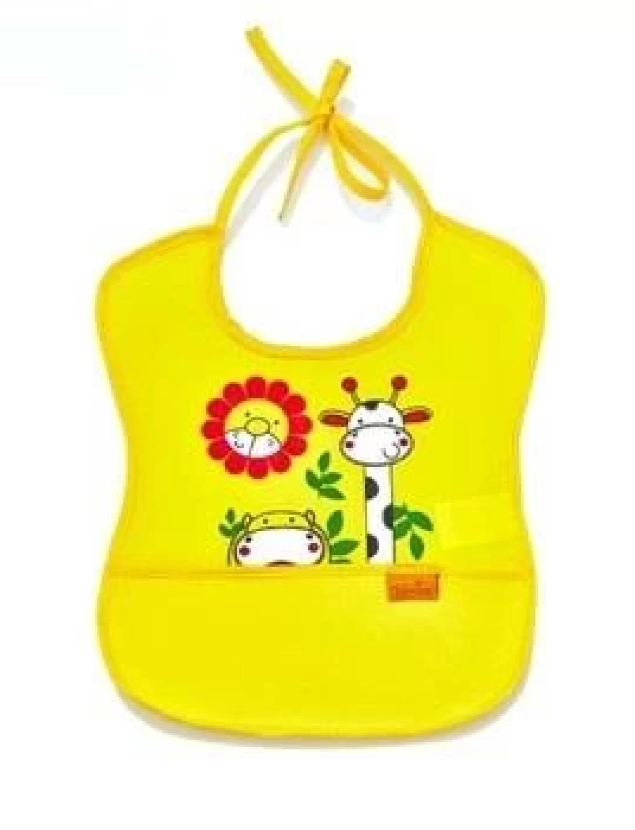 Babyjem Poli Muşamba Küçük Mama Önlüğü 030 Sarı