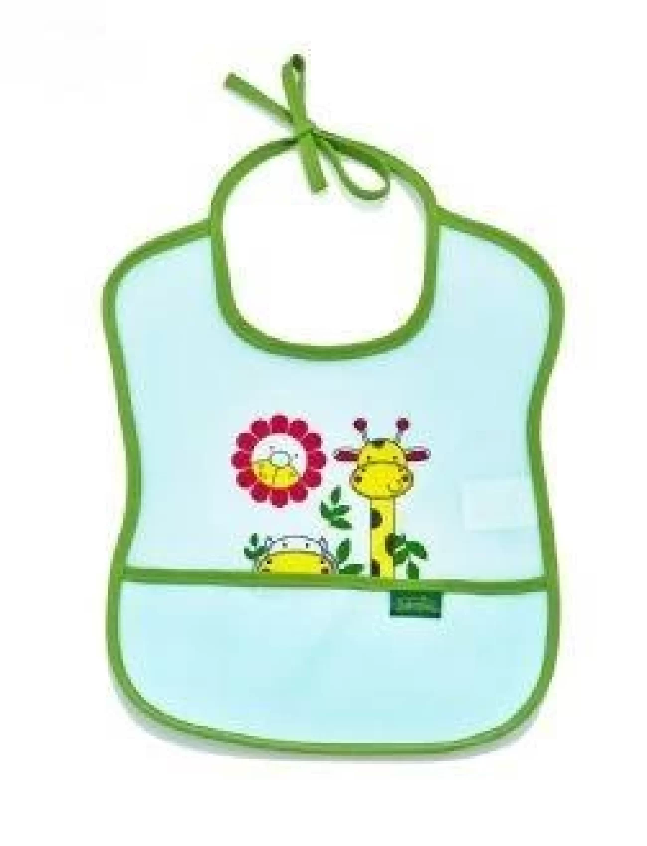 Babyjem Poli Muşamba Küçük Mama Önlüğü 030 Yeşil