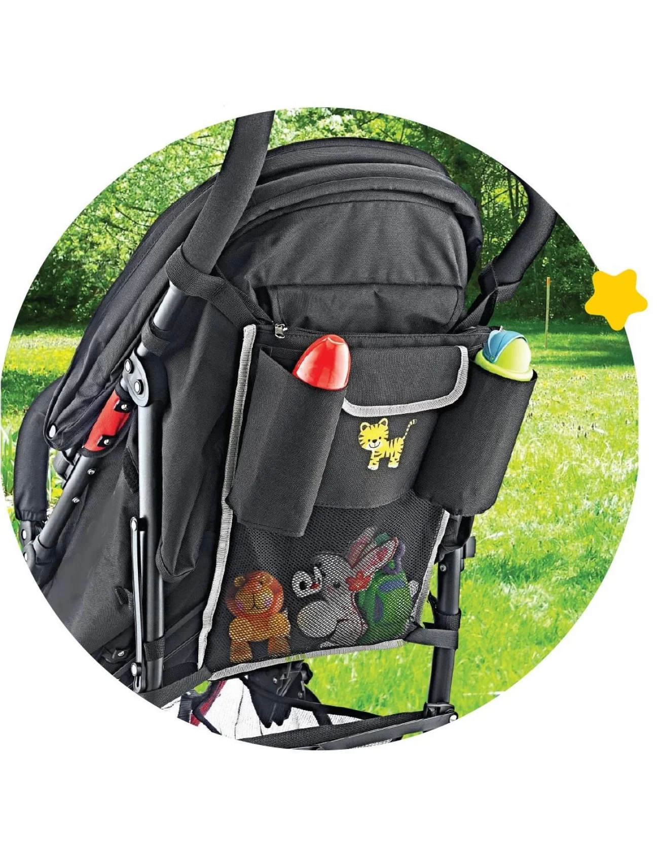BabyJem Puset Arkası Organiser 473 Siyah