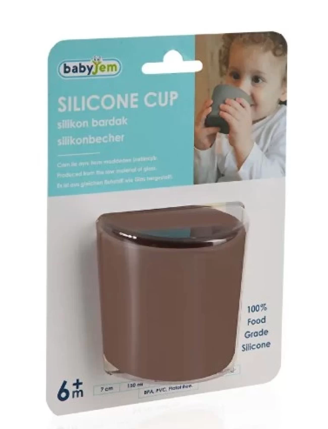 Babyjem Silikon Bardak 714 Latte