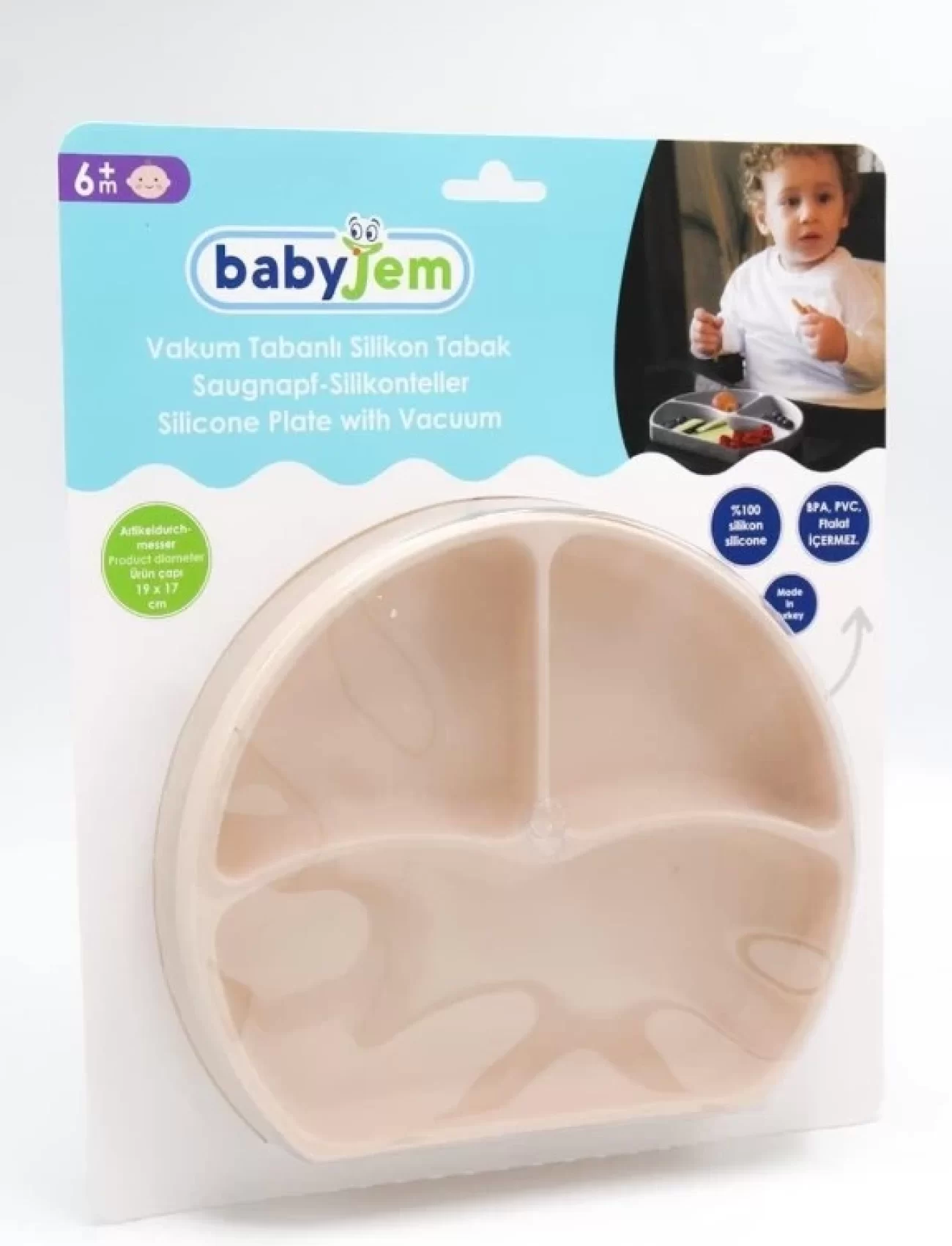 Babyjem Silikon Tabak 715 Ekru