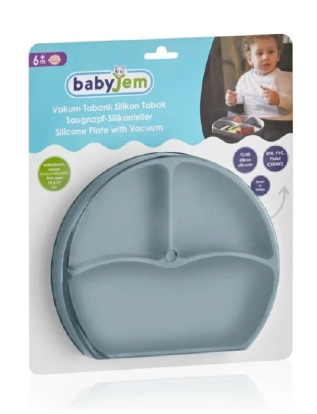 Babyjem Silikon Tabak 715 Mint
