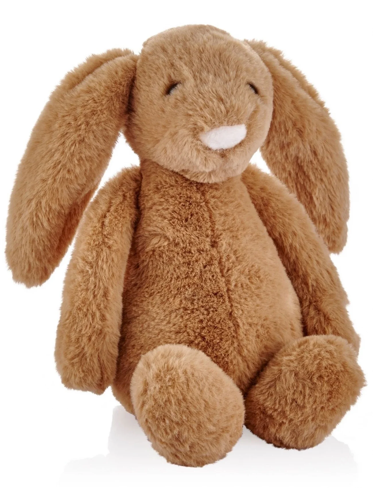 BabyJem Uyku Arkadaşım Oturabilen Tavşan 30 Cm 730 Açık Kahve