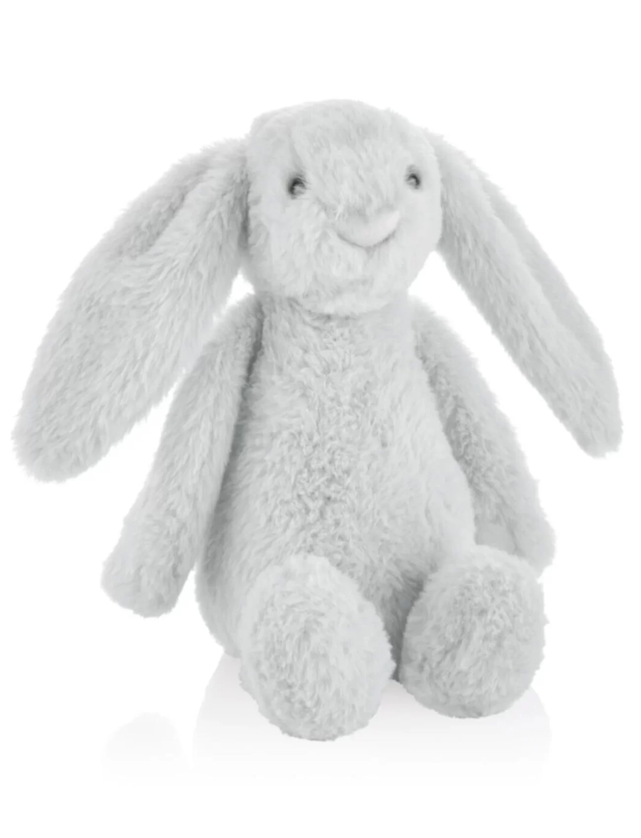 BabyJem Uyku Arkadaşım Oturabilen Tavşan 30 Cm 730 Gri