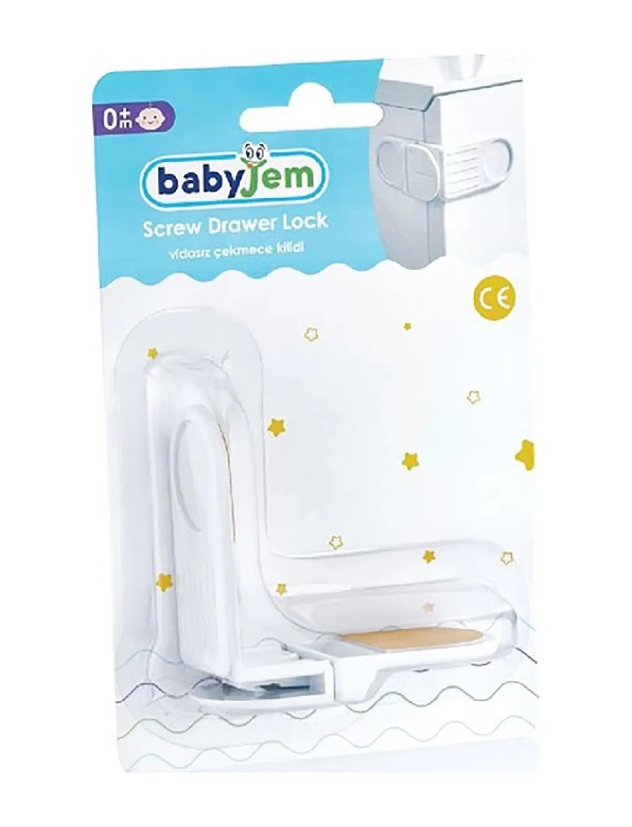 BabyJem Vidasız Çekmece Kilidi 080