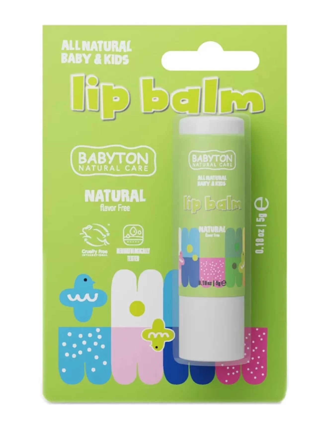 Babyton Bebek Ve Çocuklar İçin Doğal Dudak Koruyucu Balm Naturel