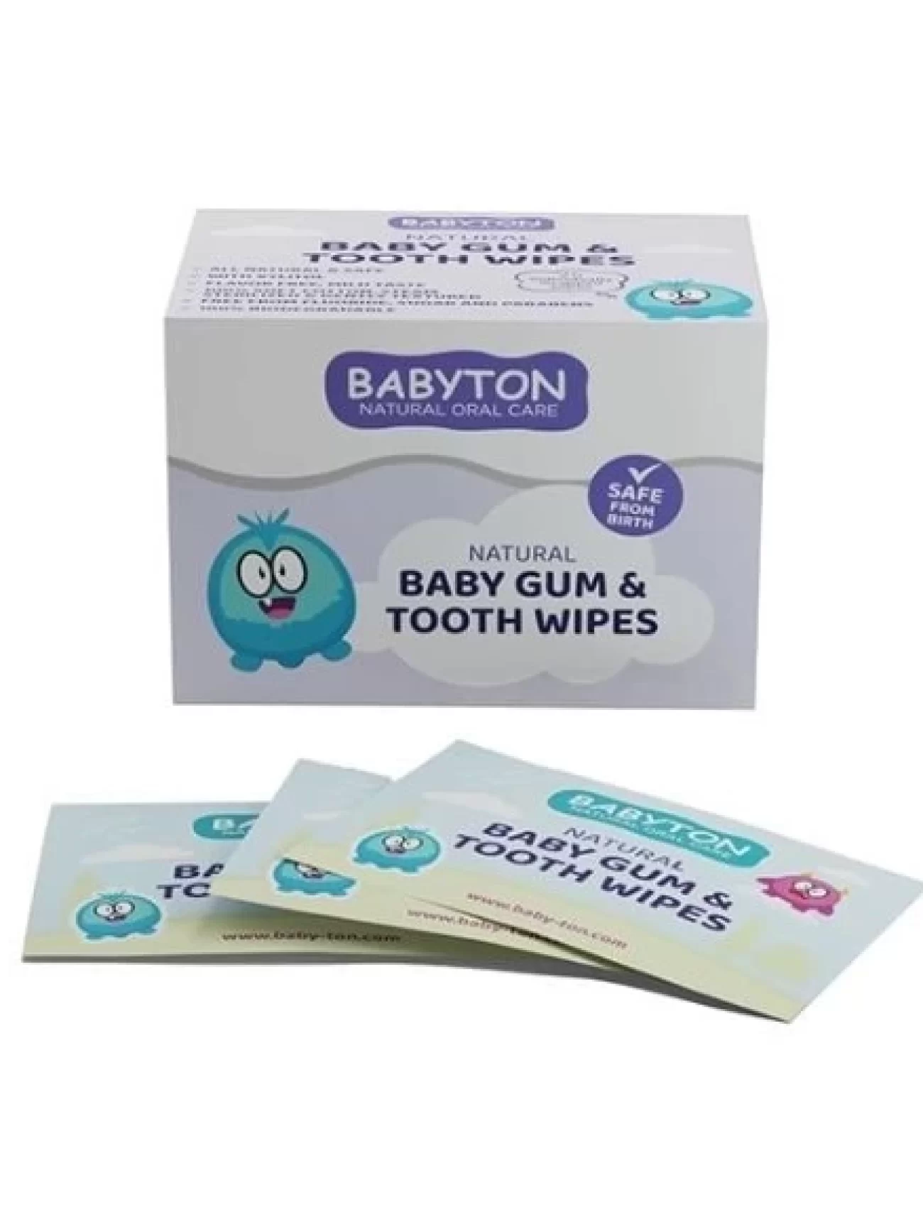 Babyton Bebekler İçin Diş Ve Damak Temizleme Mendili