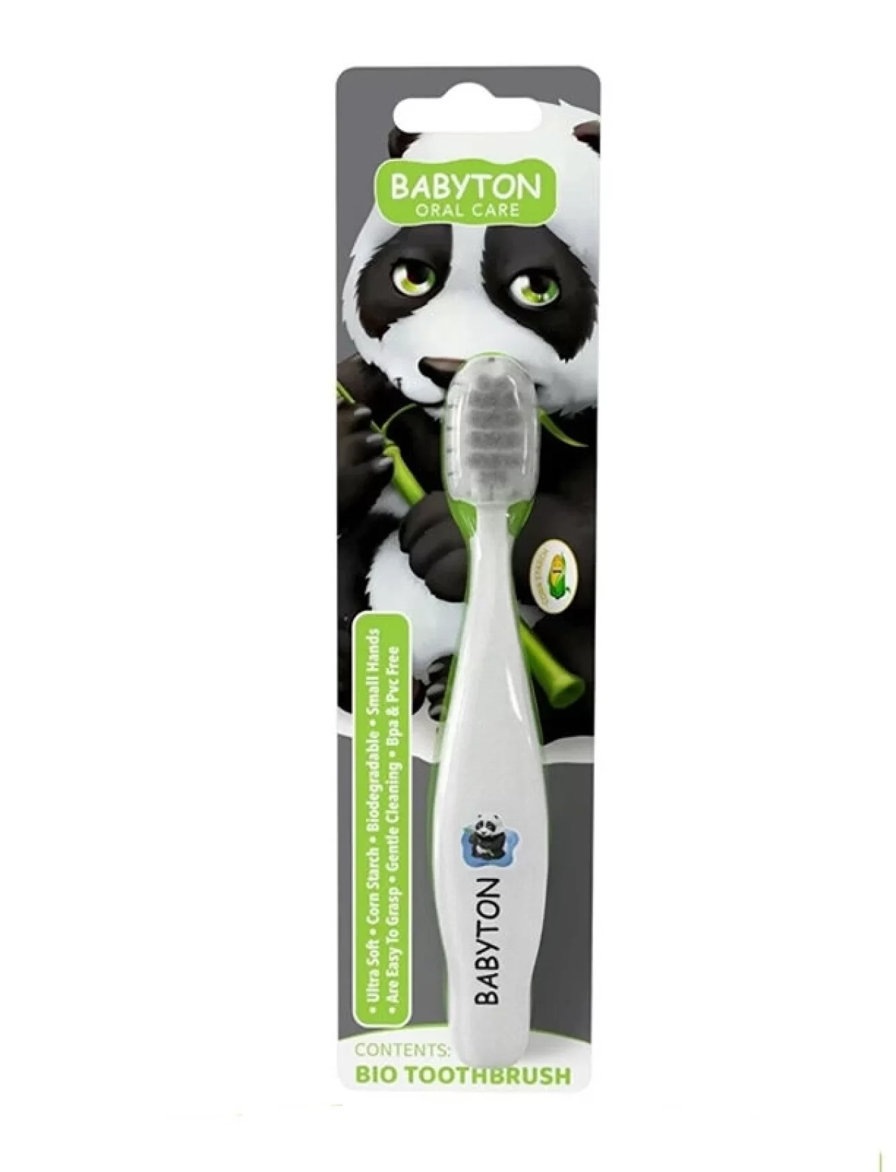 Babyton Bio Ultra Yumuşak Çocuk Diş Fırçası Panda