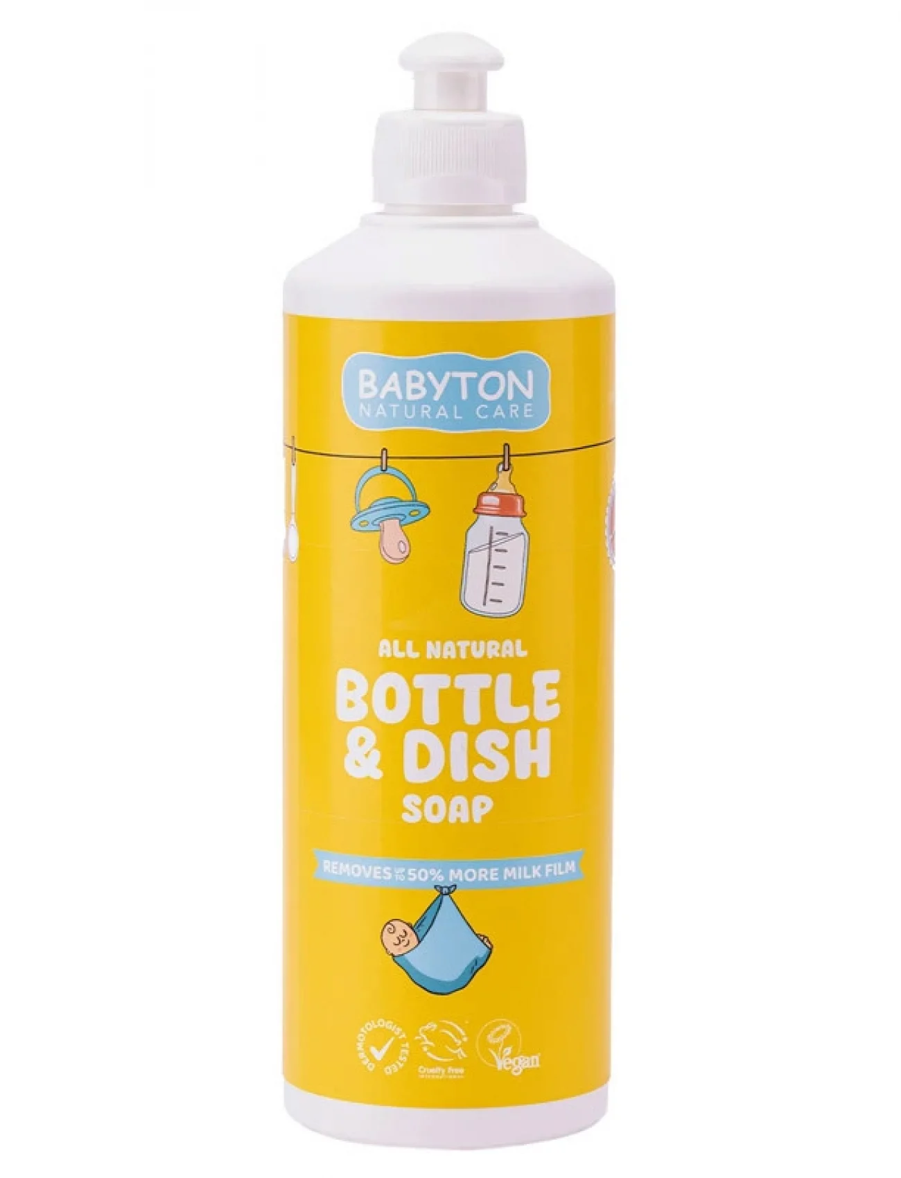 Babyton Doğal Emzik Ve Biberon Temizleyicisi 500 Ml