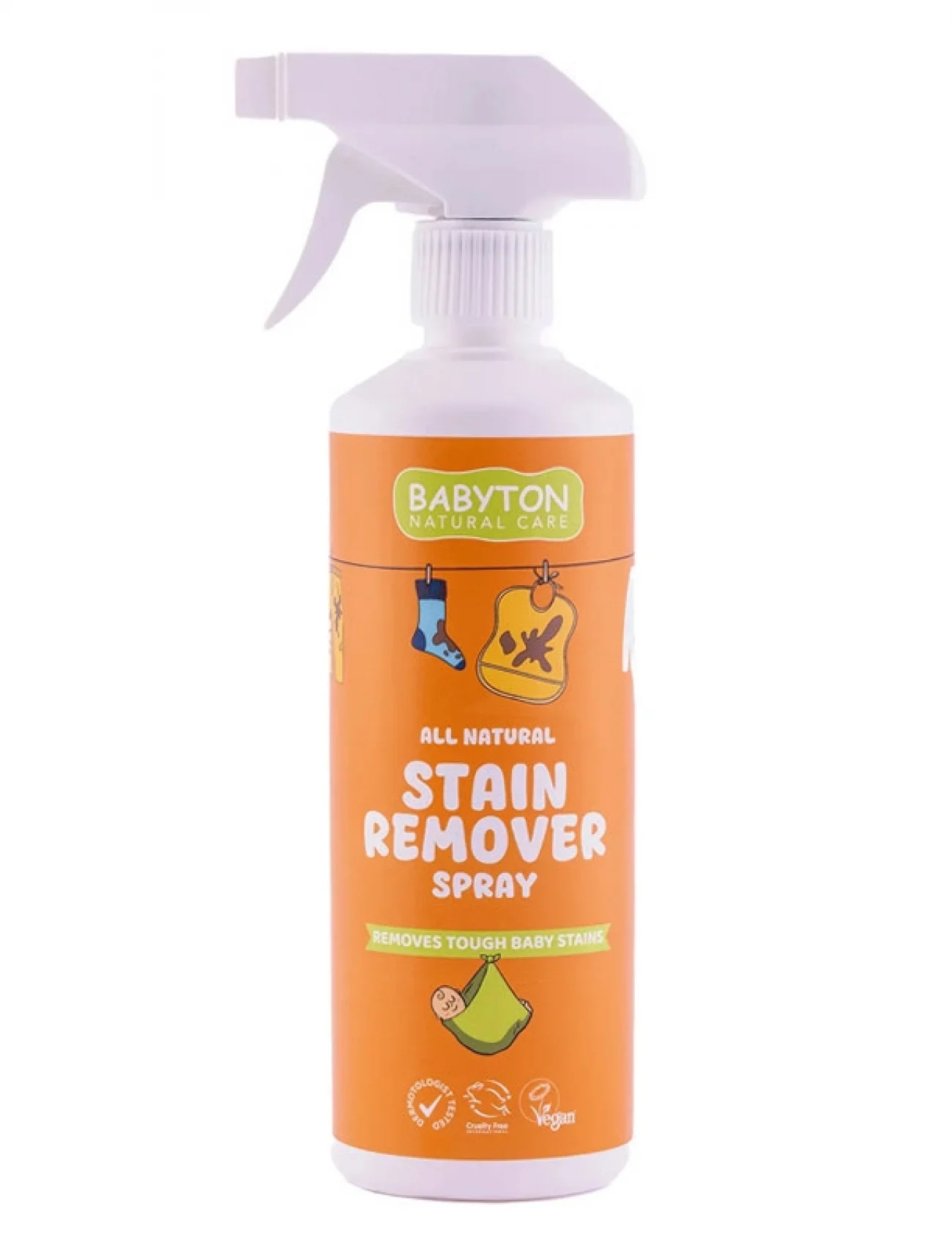 Babyton Doğal Leke Çıkarıcı Sprey 500 Ml
