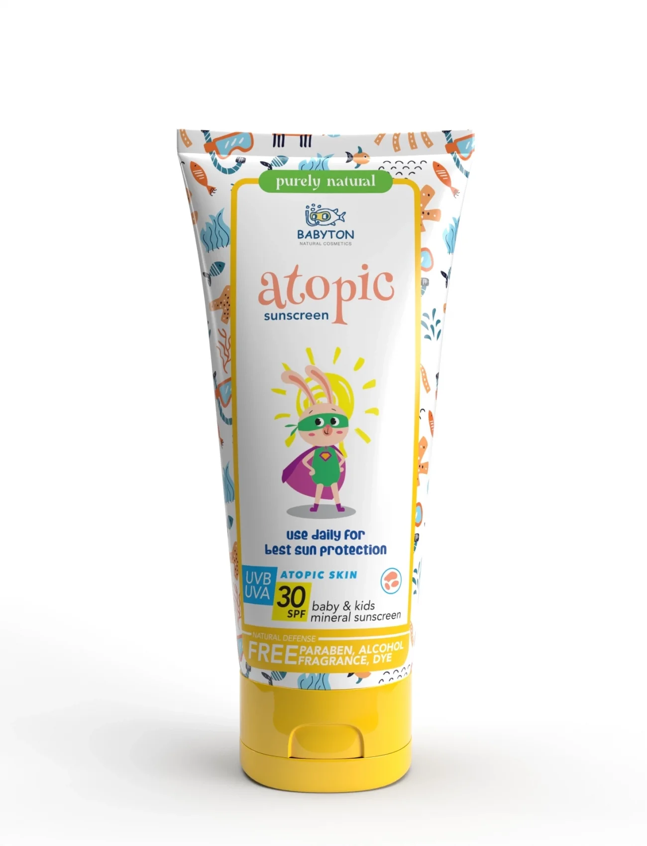 Babyton Atopik Ciltler İçin Güneş Koruyucu Krem 100 ml