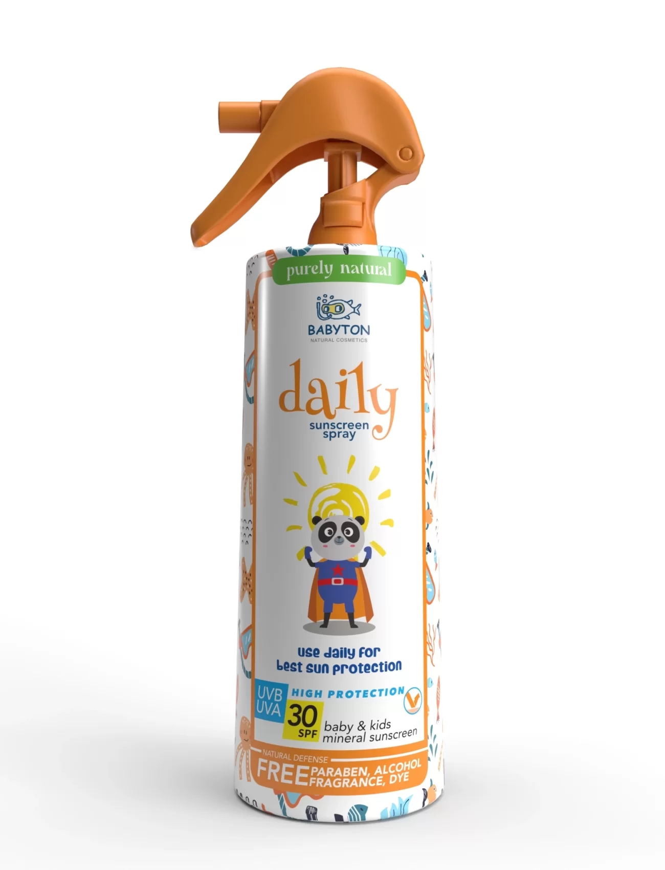 Babyton Bebek ve Çocuklar İçin Günlük Güneş Koruyucu Sprey 200 ml