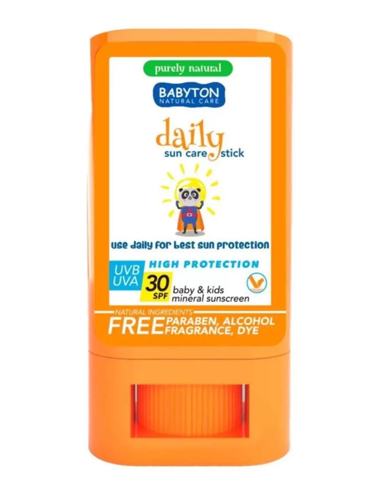 Babyton bebek Ve Çocuklar İçin Günlük Güneş Koruyucu Stick 20 Gr