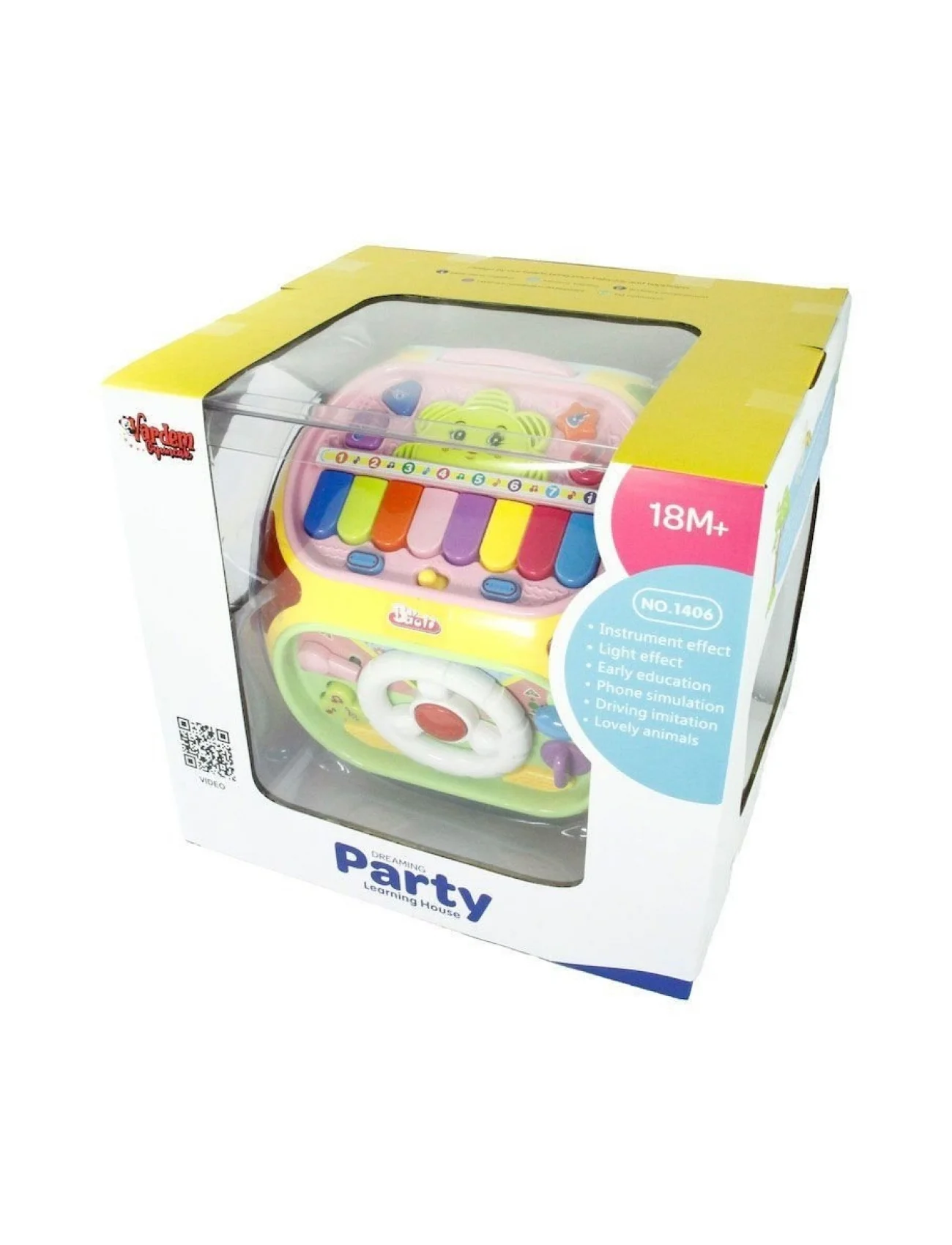 BAO-1406 Eğitici Aktivite Küpü 6IN1 -Vardem