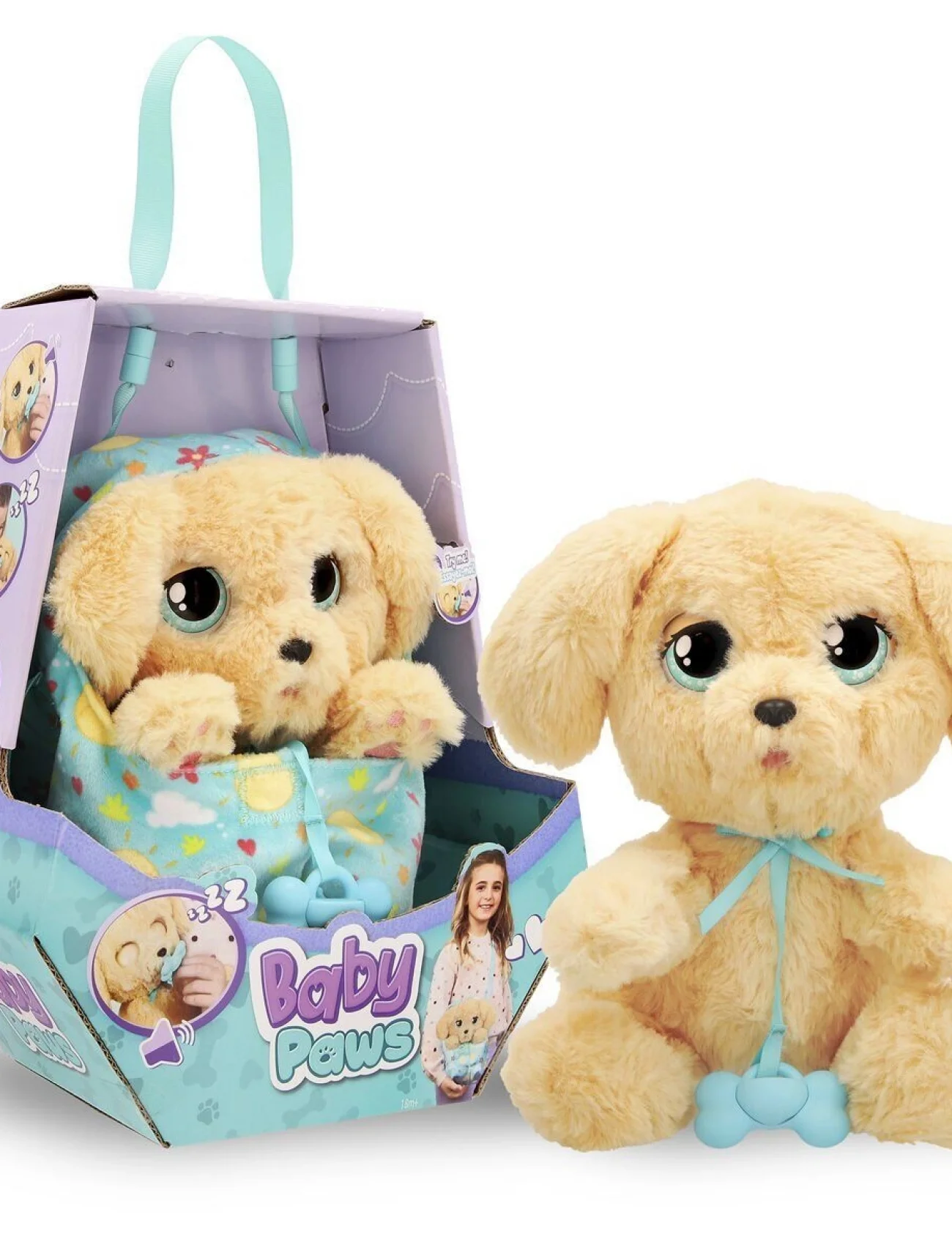 BAW09000 Baby Paws Sesli Labrador 20 cm Peluş