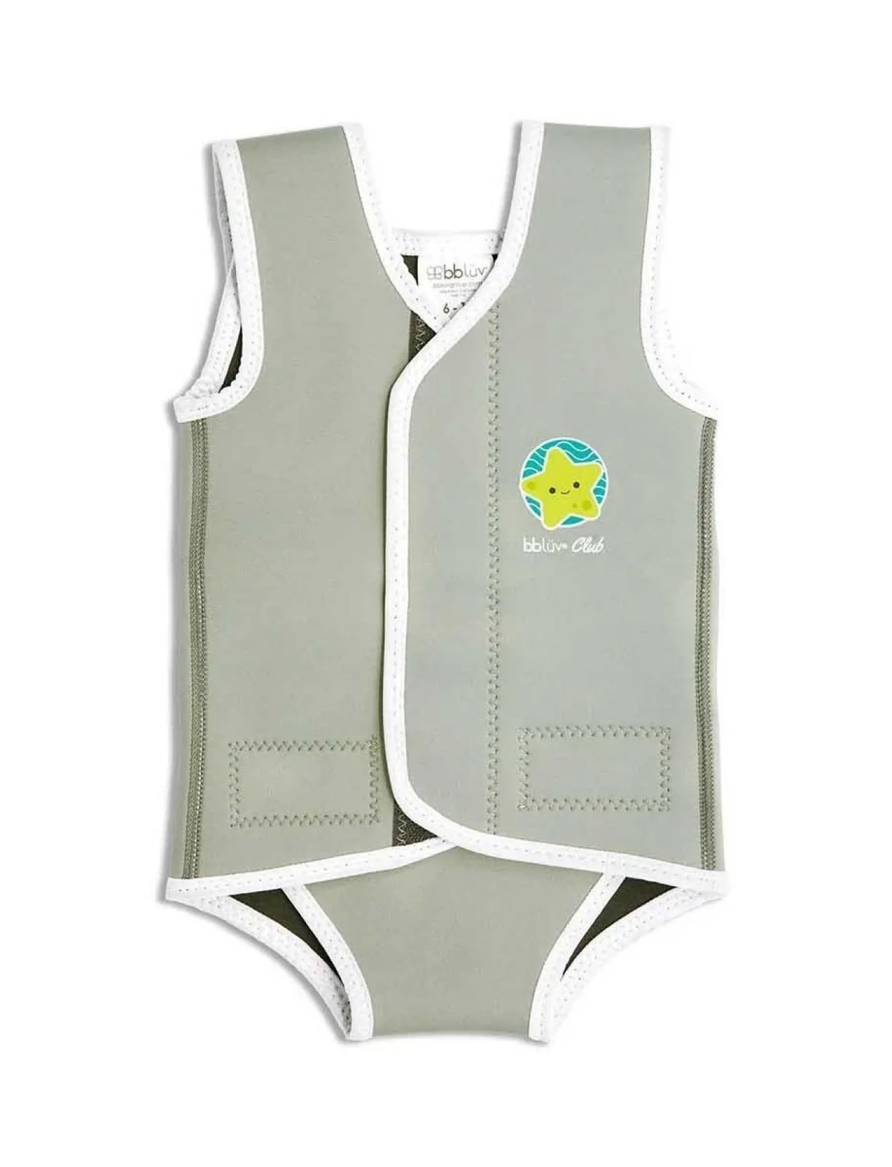 Bblüv Wraap Neoprene Dalış Kıyafeti Gri