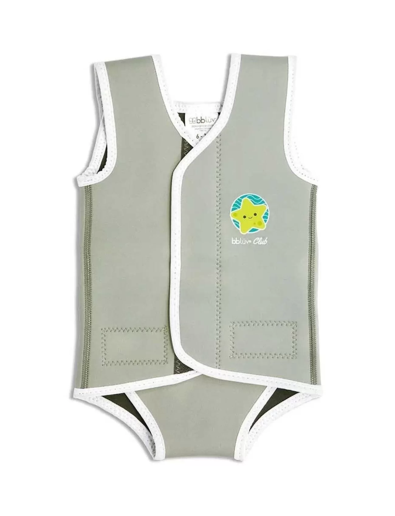 bblüv Wraap Neoprene Dalış Kıyafeti Gri