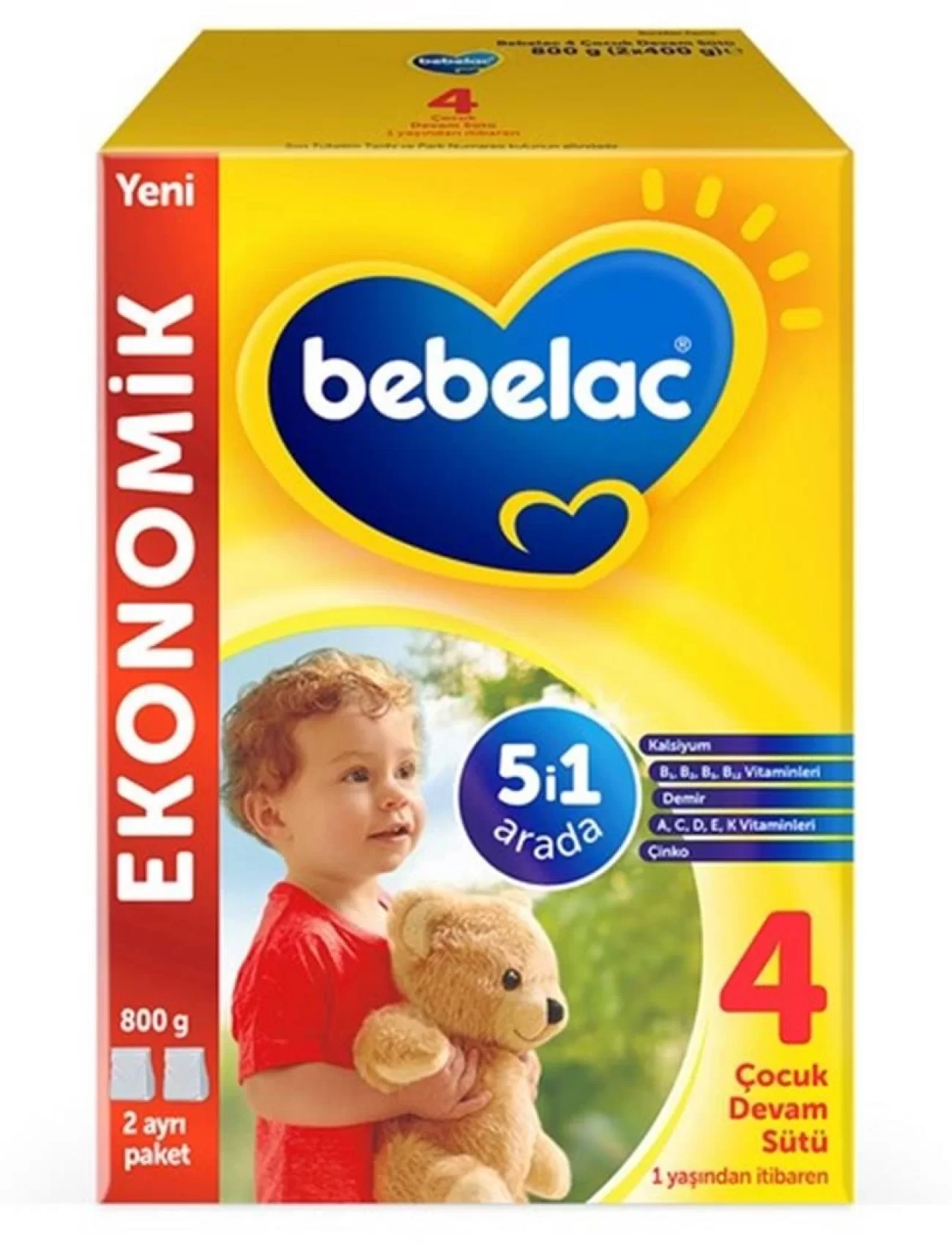 Bebelac Bebek Devam Sütü No4 800 Gr