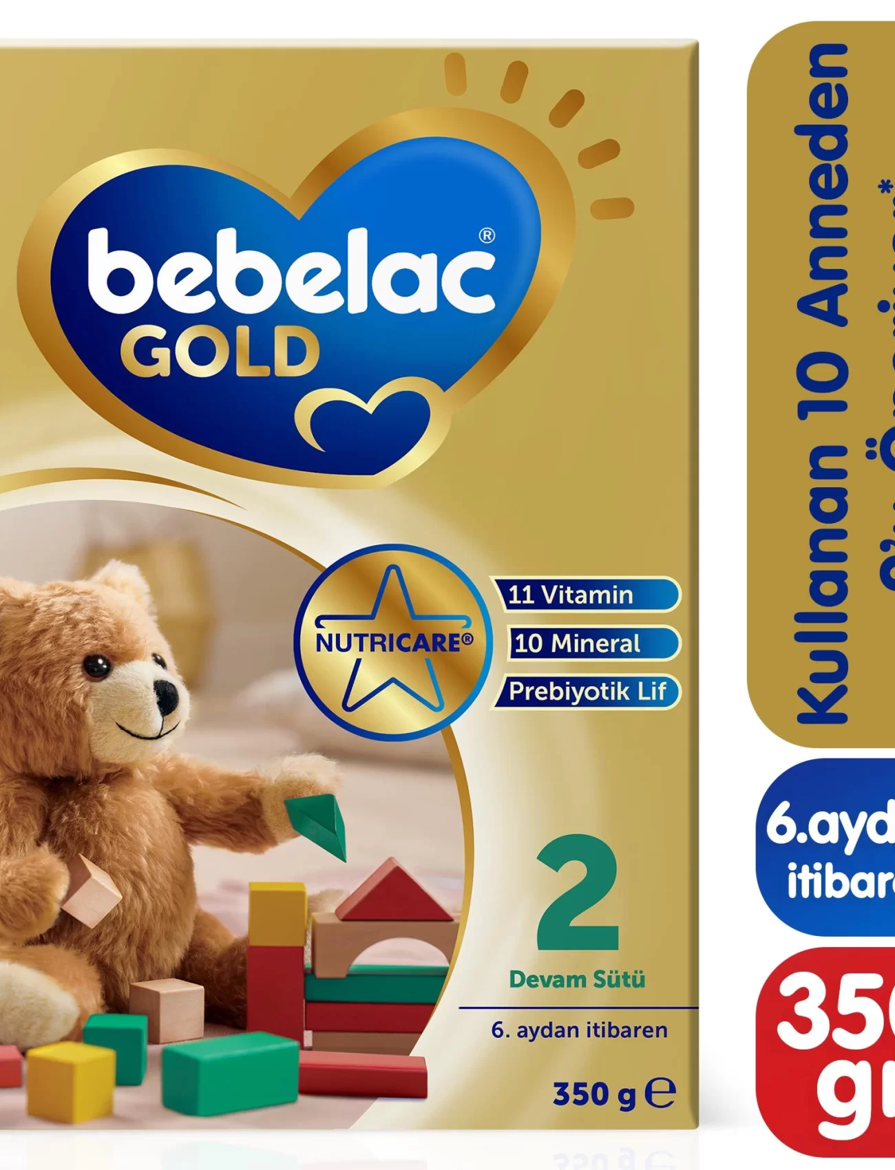 Bebelac Gold Bebek Devam Sütü No2 350 Gr