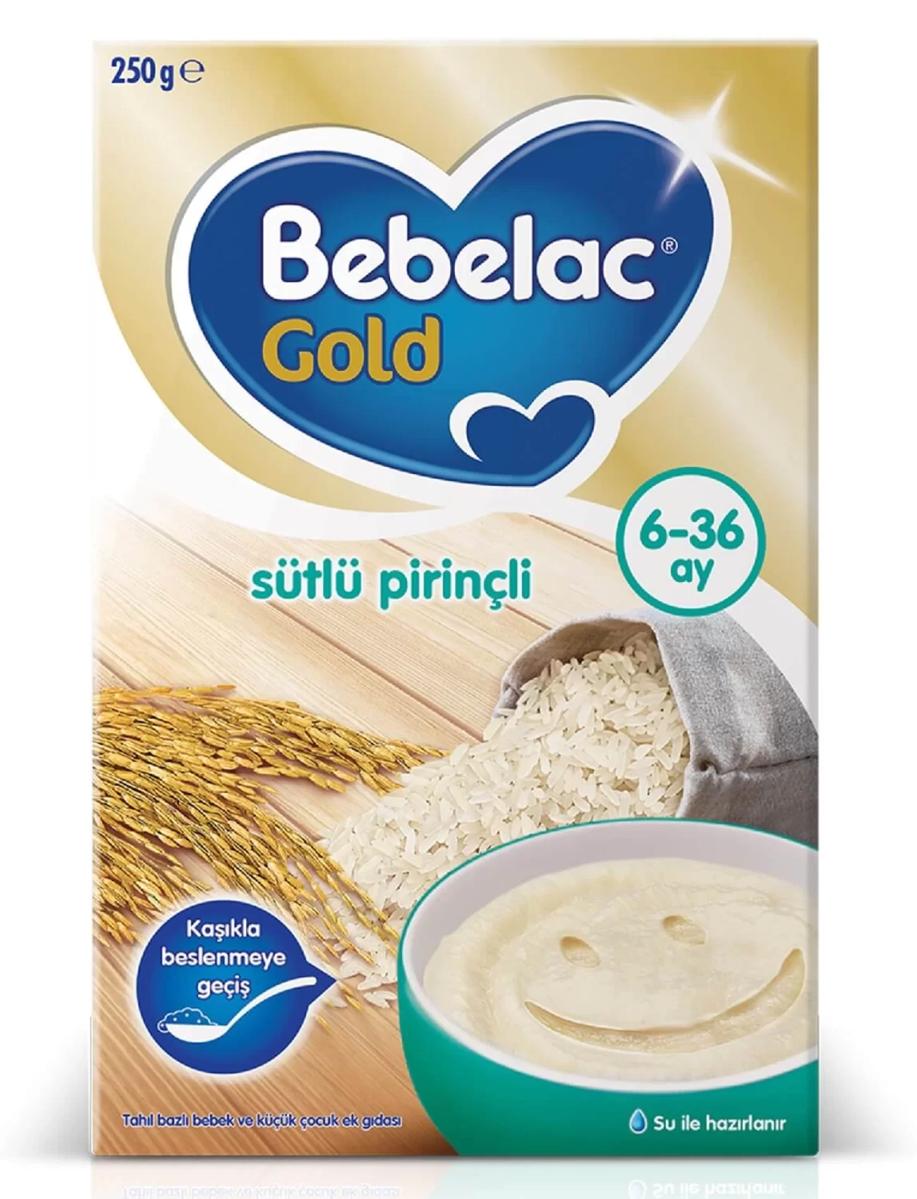 Bebelac Gold Sütlü Pirinçli Kaşık Maması 250 Gr