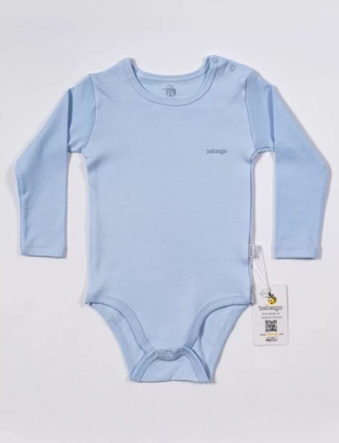 Bebengo BU4024 Basic Uzun Kol Yaş Body Mavi