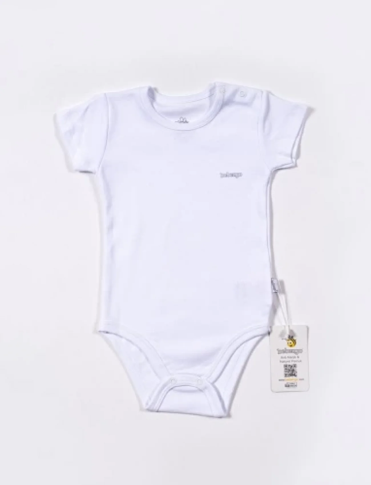 Bebengo BU4025 Basic Kısa Kol Body Beyaz