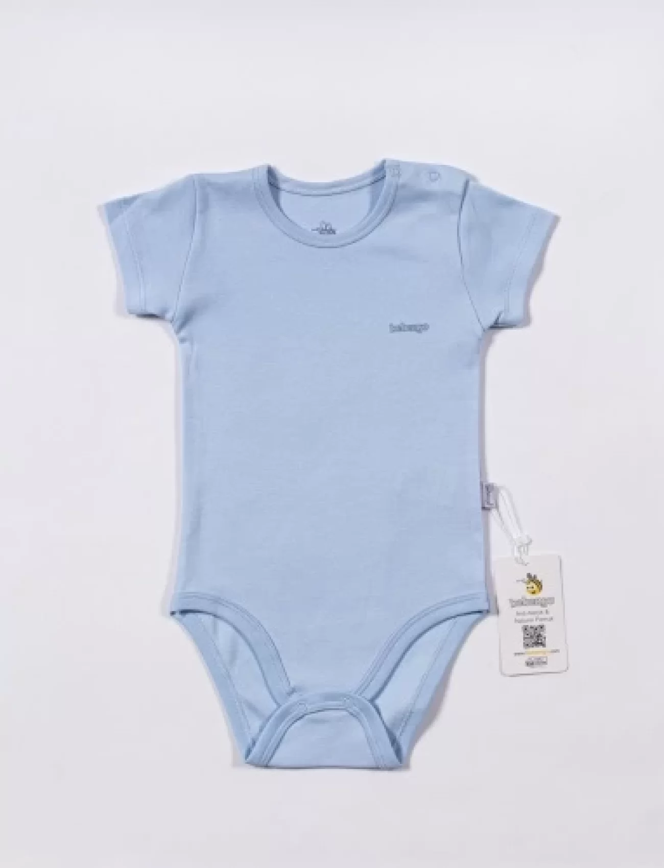 Bebengo BU4025 Basic Kısa Kol Body Mavi