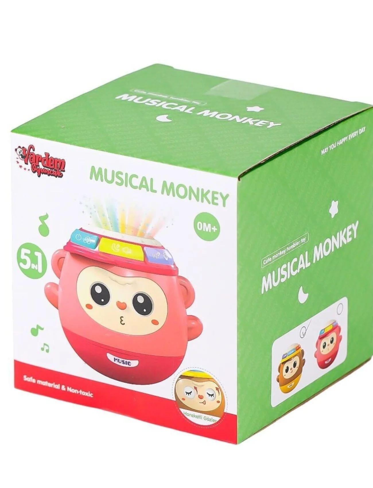 BIB-6005 Maymun Projeksiyon 5IN1  Oyuncak