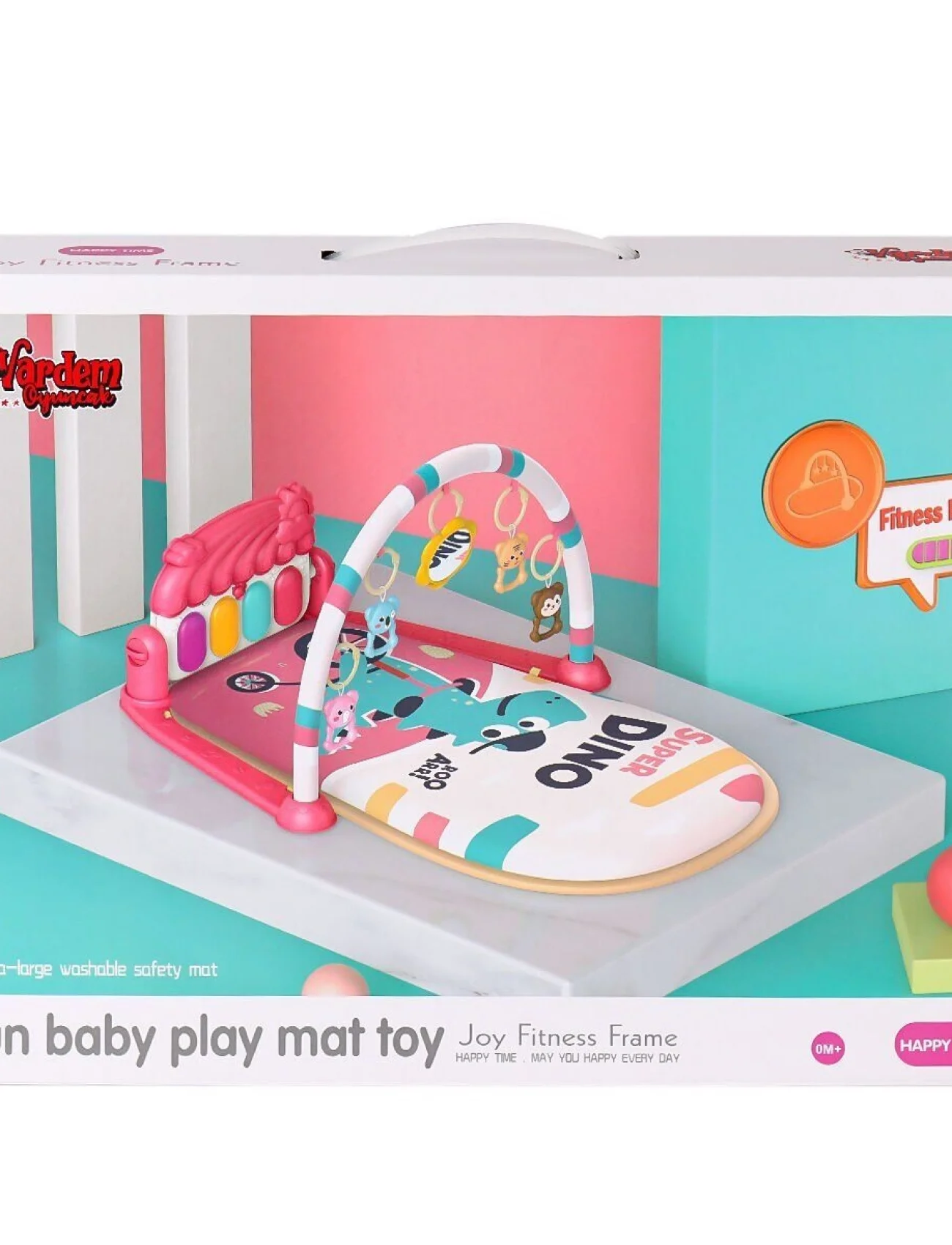 BIB-698-79-80 Pianolu Dinazor Oyun Halısı