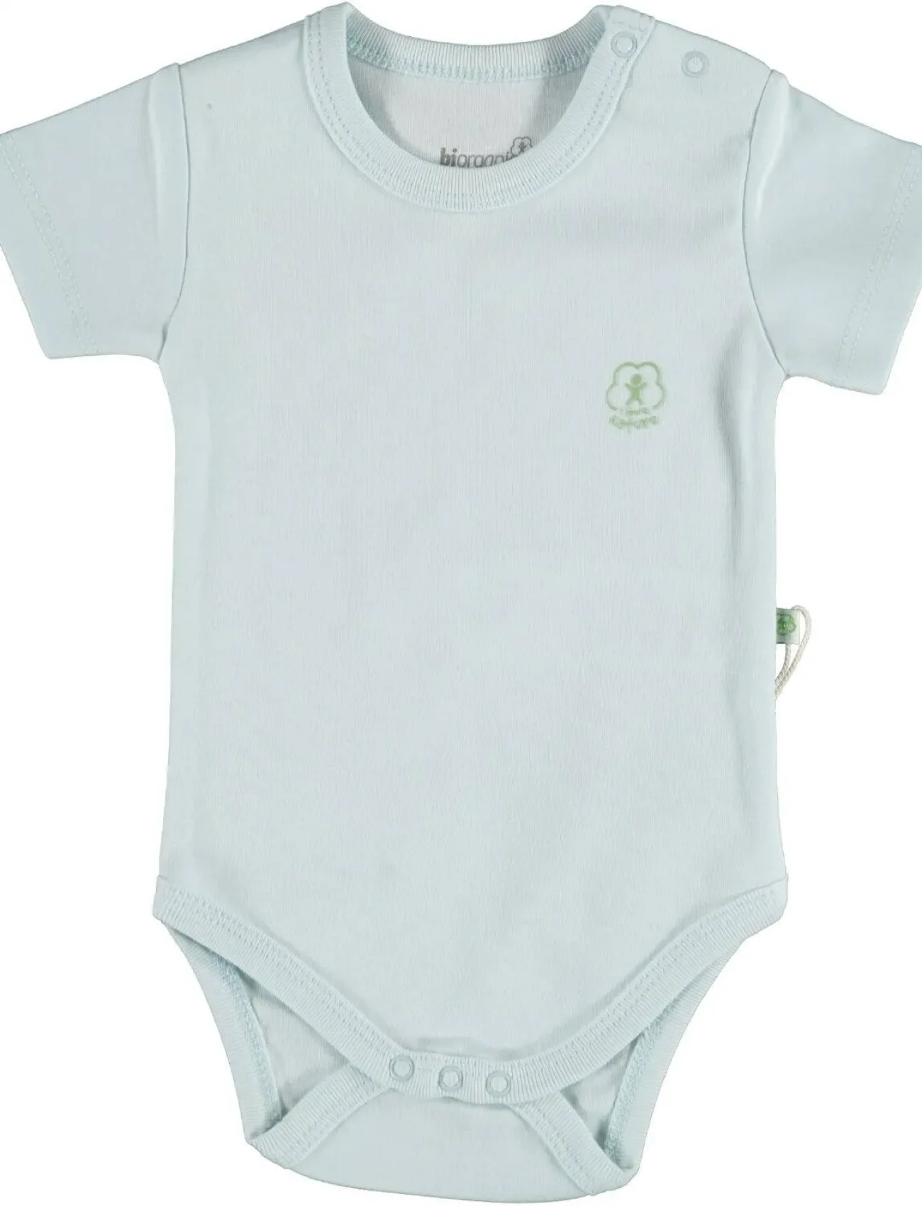 Bibaby Biorganic Basic Nature Kısa Kol Body 56884 Mavi