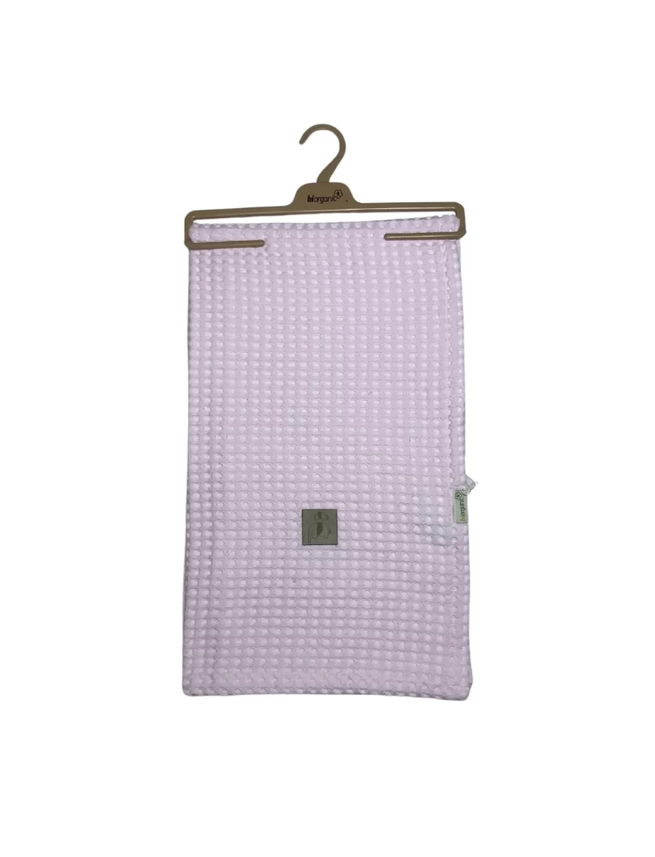 Bibaby Biorganic Bebek Pike Battaniye 100x115 cm 64712 Pembe
