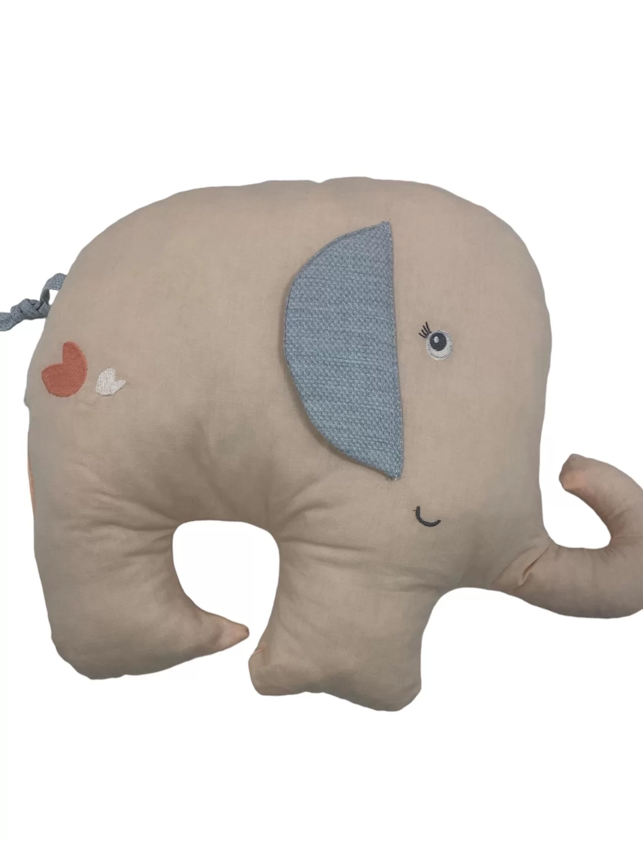 Bibaby Biorganic Chubby Elephant Yastık 72227 Somon