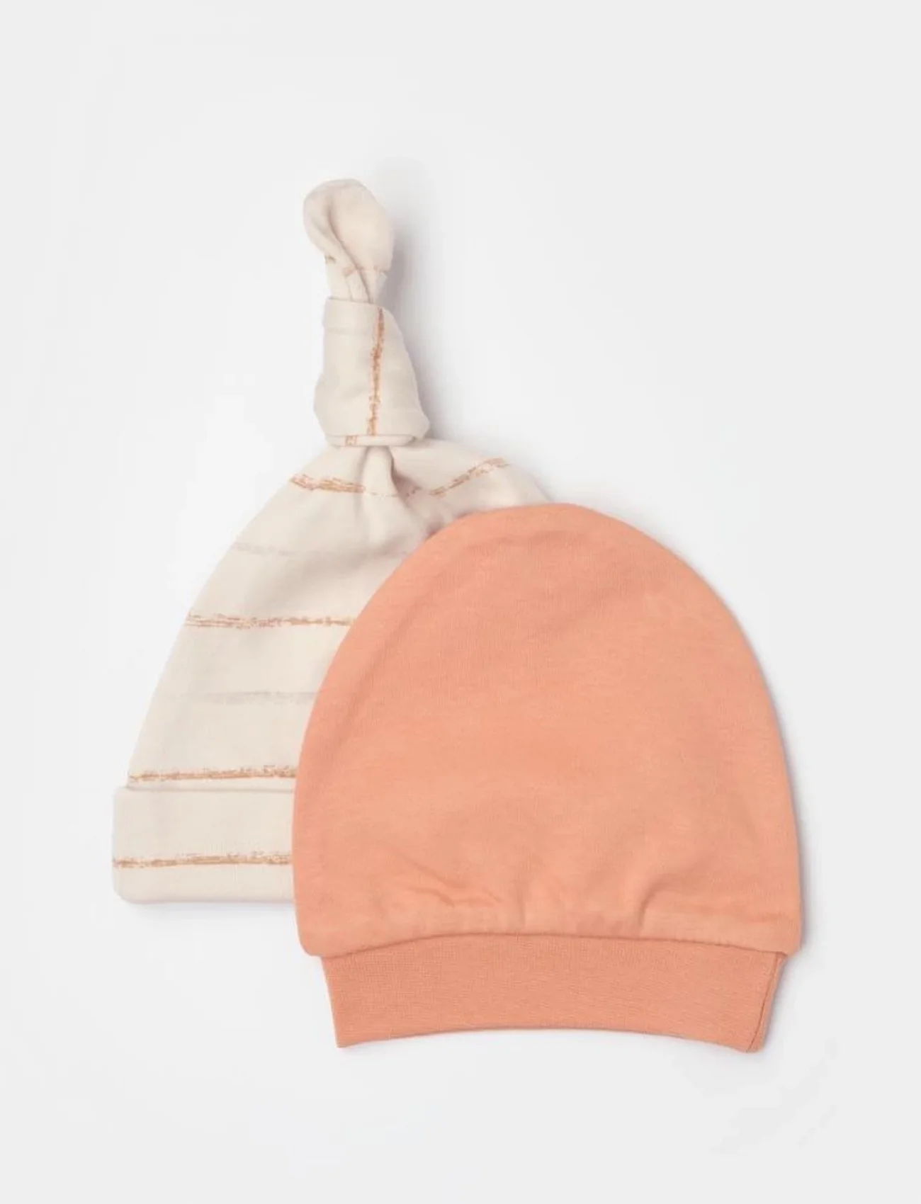 Bibaby Biorganic Hello Safari 2Li Bebek Şapka 72223 Ekru Kiremit