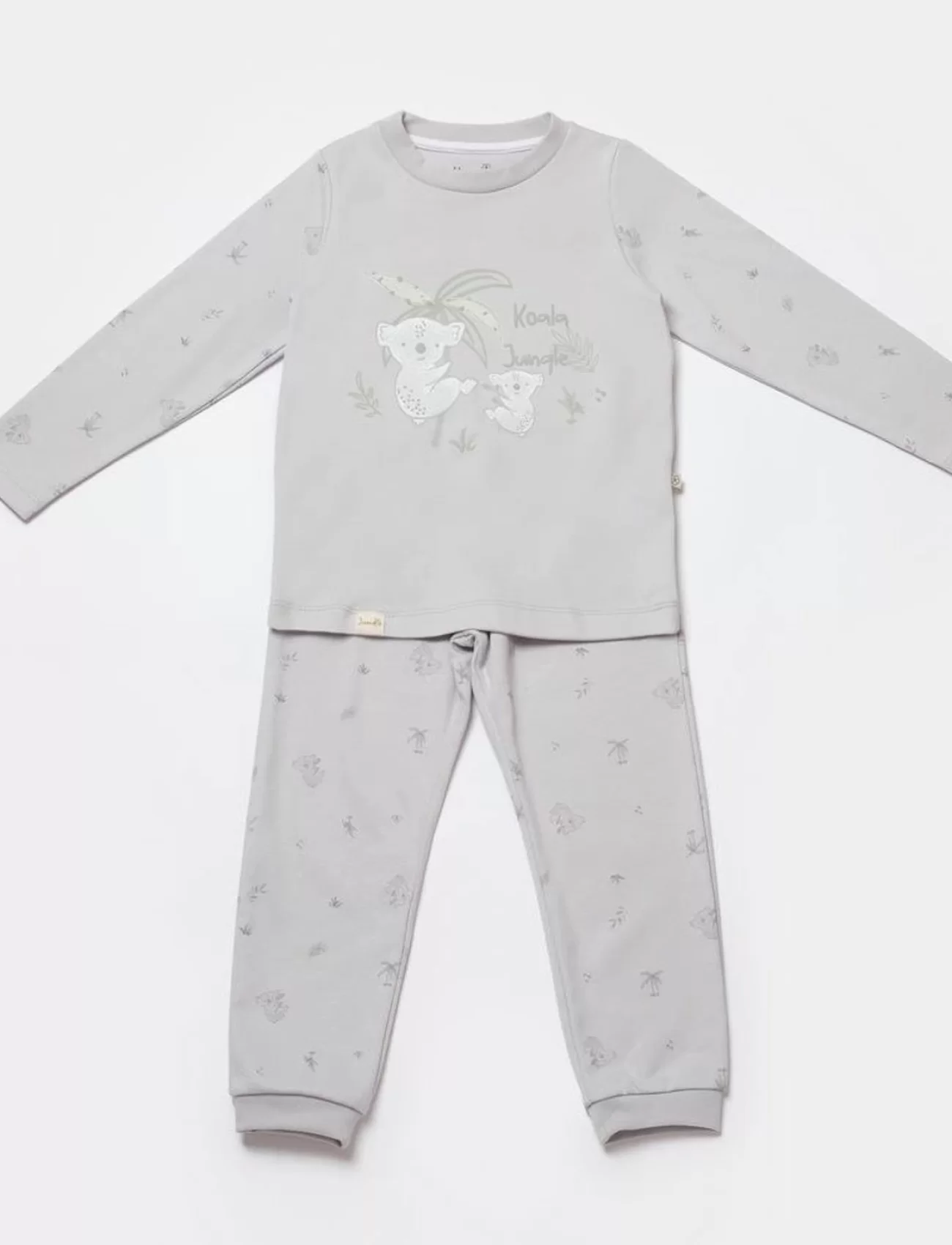 Bibaby Biorganic Koala Jumper Pijama Takım 59778 Gri