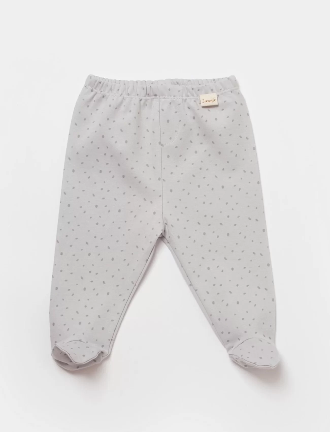 Bibaby Biorganic Koala Jungle Patikli Pantolon 57888 Gri